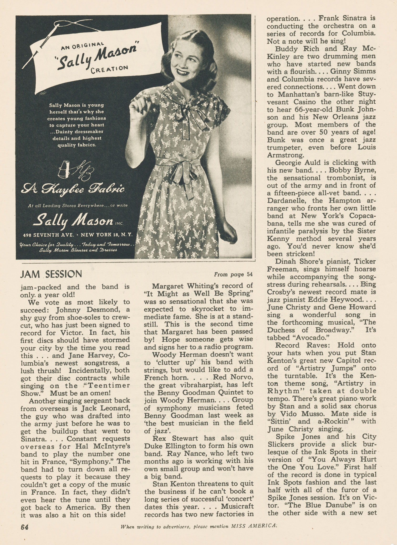 Read online Miss America Magazine comic -  Issue #18 - 56