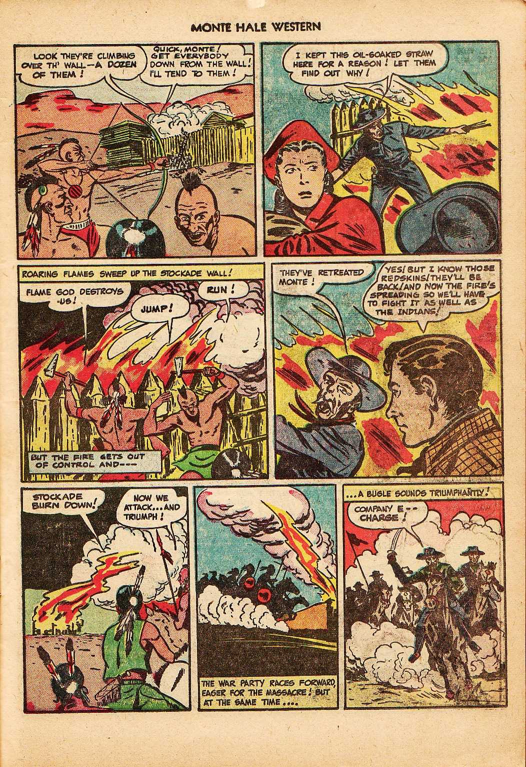 Read online Monte Hale Western comic -  Issue #38 - 10