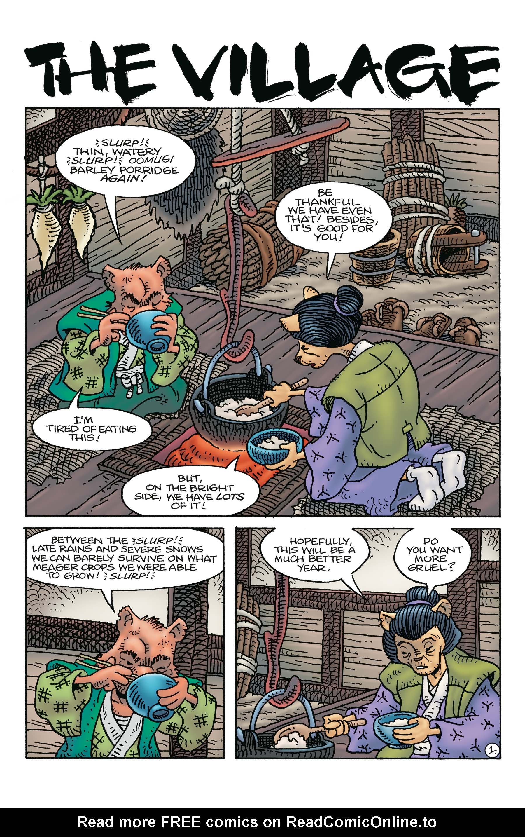 Read online Usagi Yojimbo: Ice and Snow comic -  Issue #5 - 3