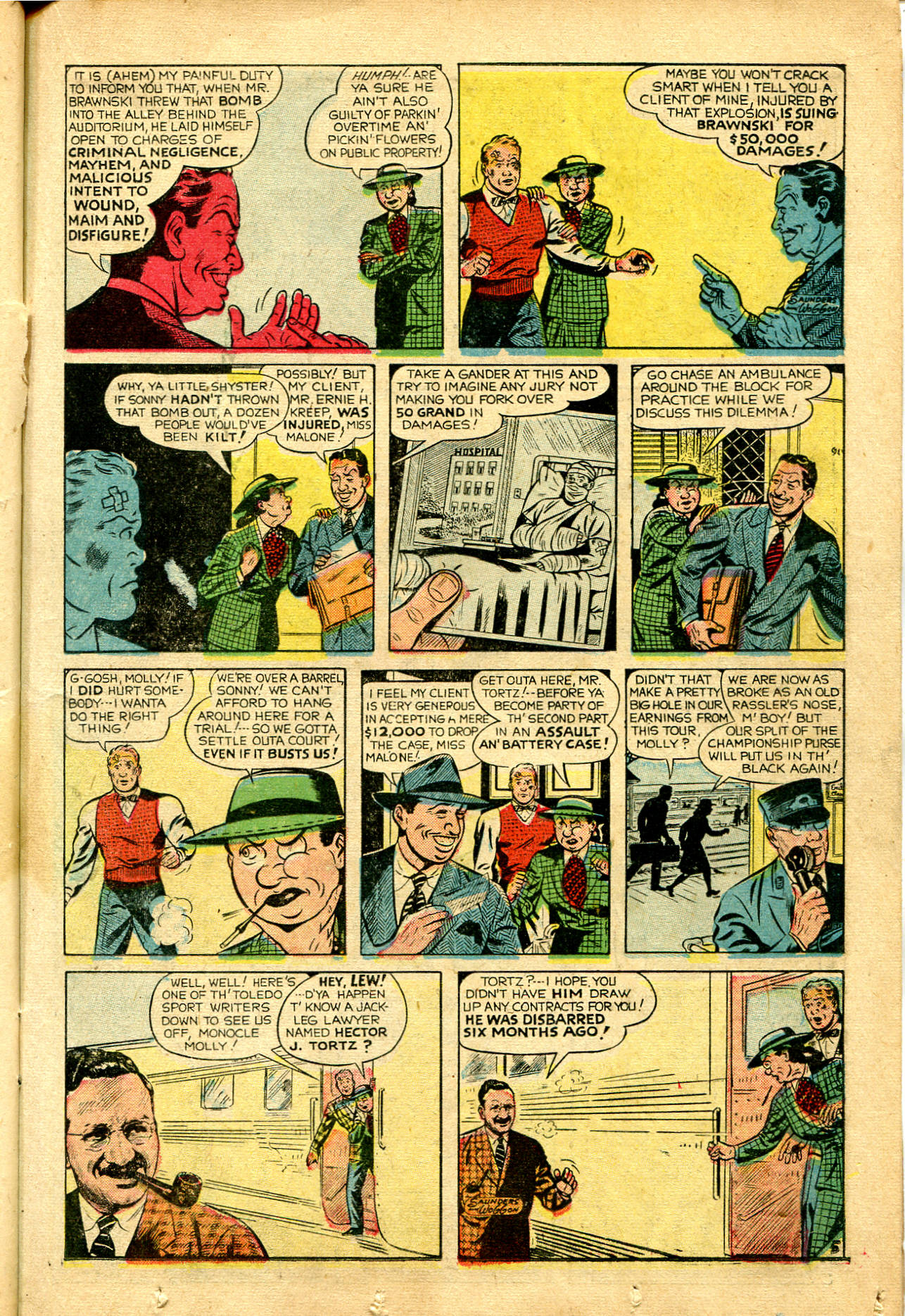 Read online Famous Funnies comic -  Issue #191 - 19