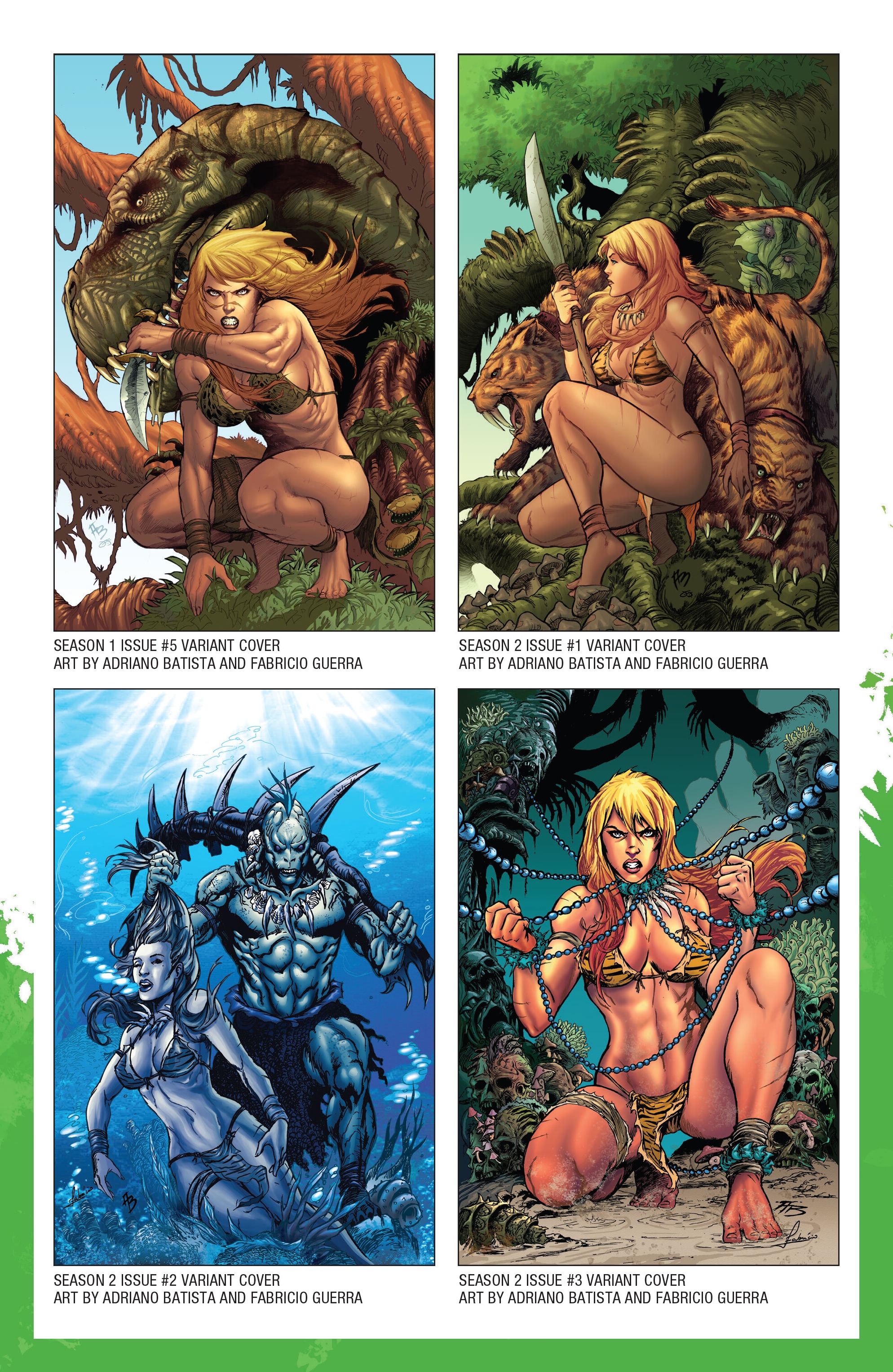 Read online Frank Cho's Jungle Girl: The Complete Omnibus comic -  Issue # TPB (Part 4) - 42