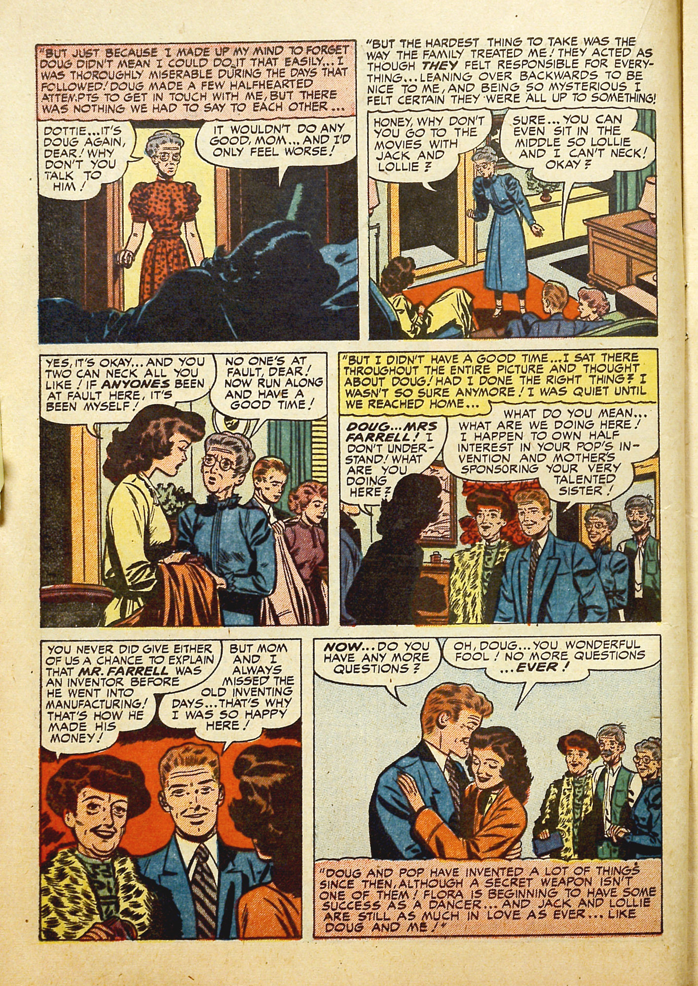 Read online Young Love (1949) comic -  Issue #14 - 20