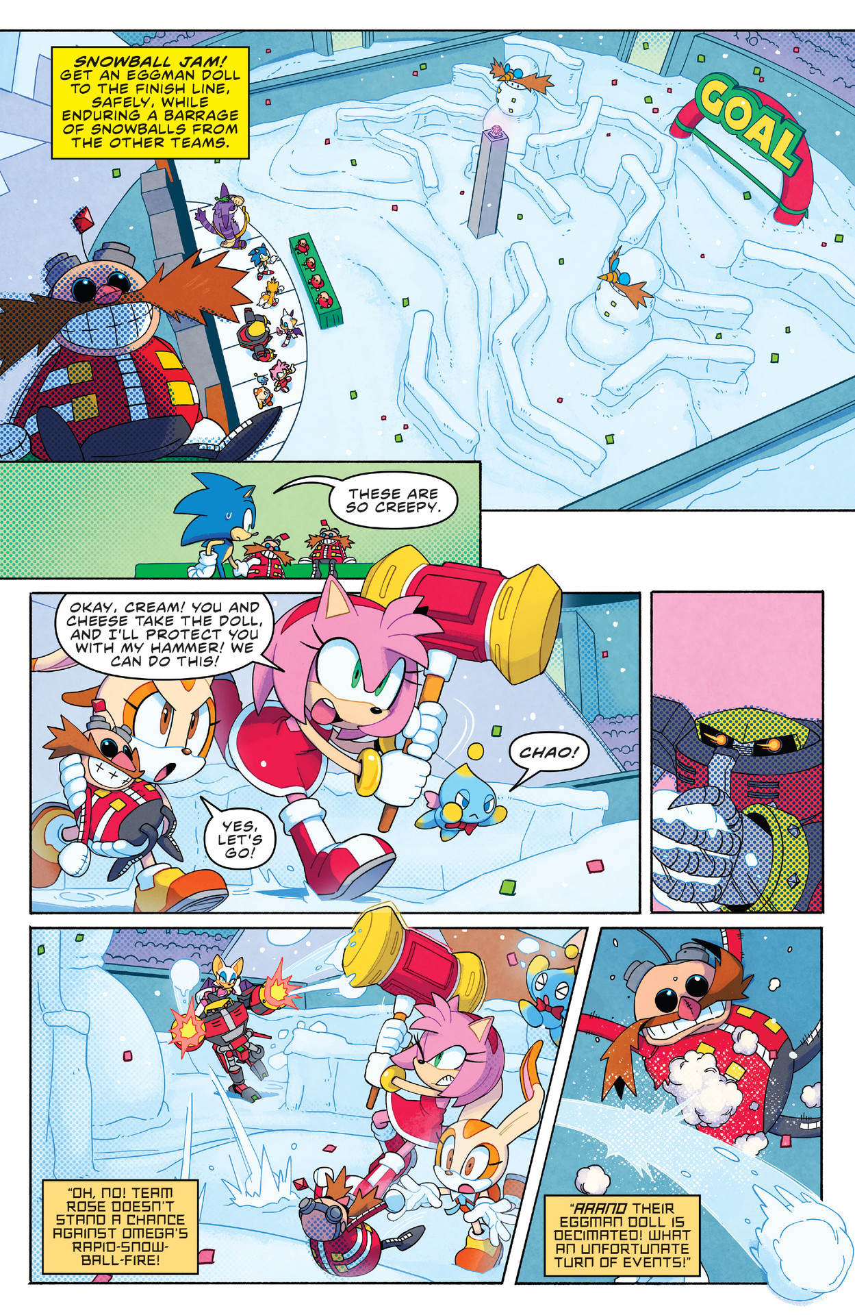 Read online Sonic the Hedgehog: Winter Jam comic -  Issue # Full - 16