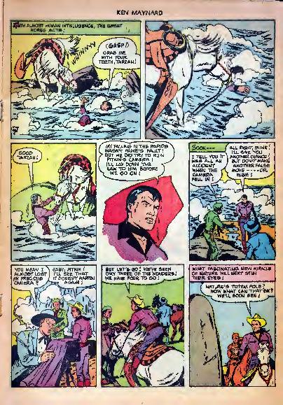Read online Ken Maynard Western comic -  Issue #7 - 17