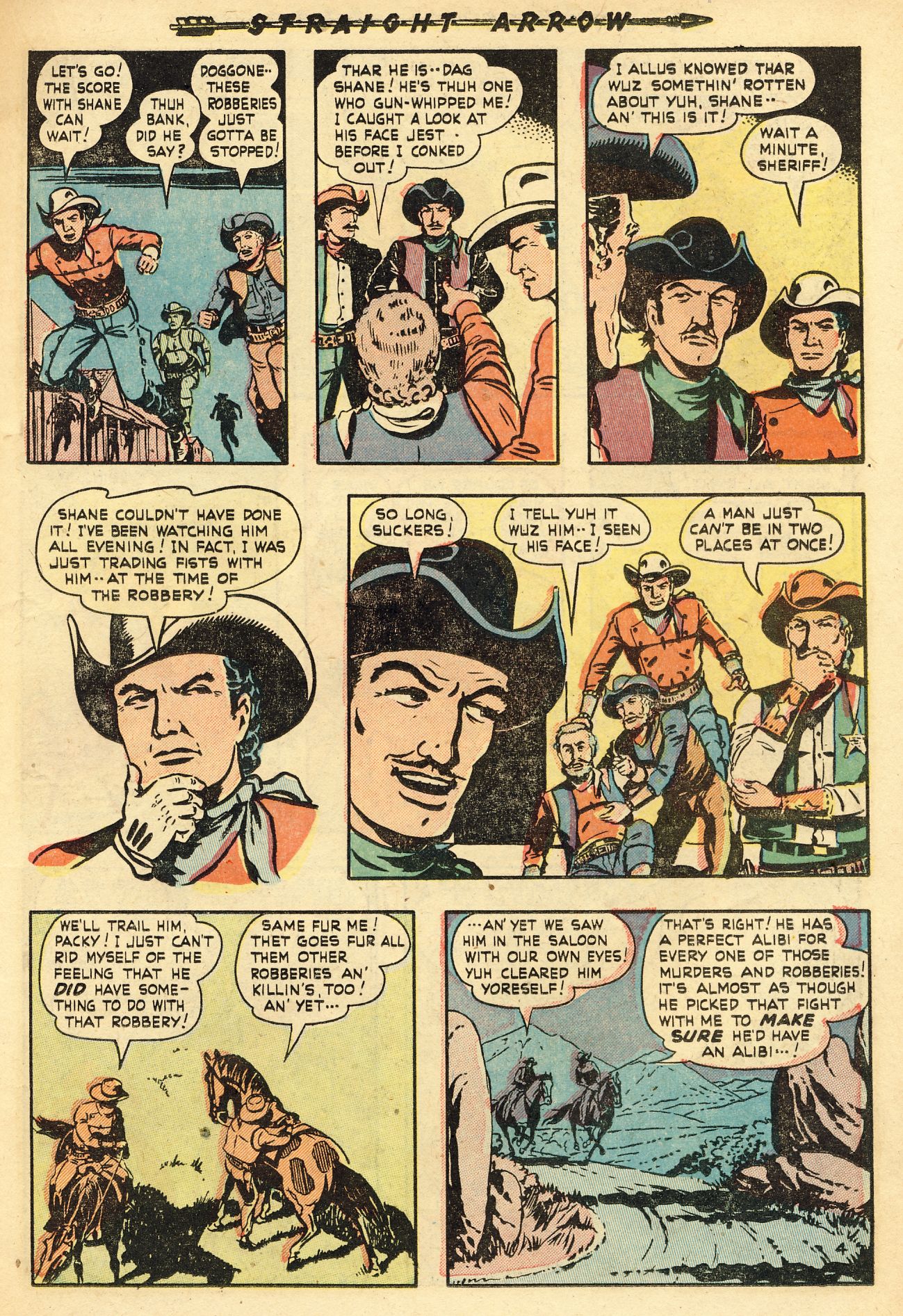 Read online Straight Arrow comic -  Issue #15 - 13