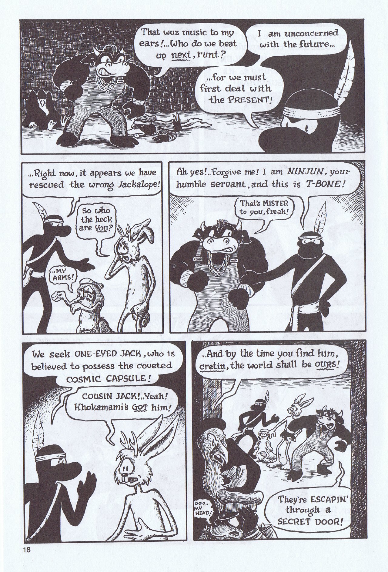 Read online Tales Of The Jackalope comic -  Issue #3 - 20