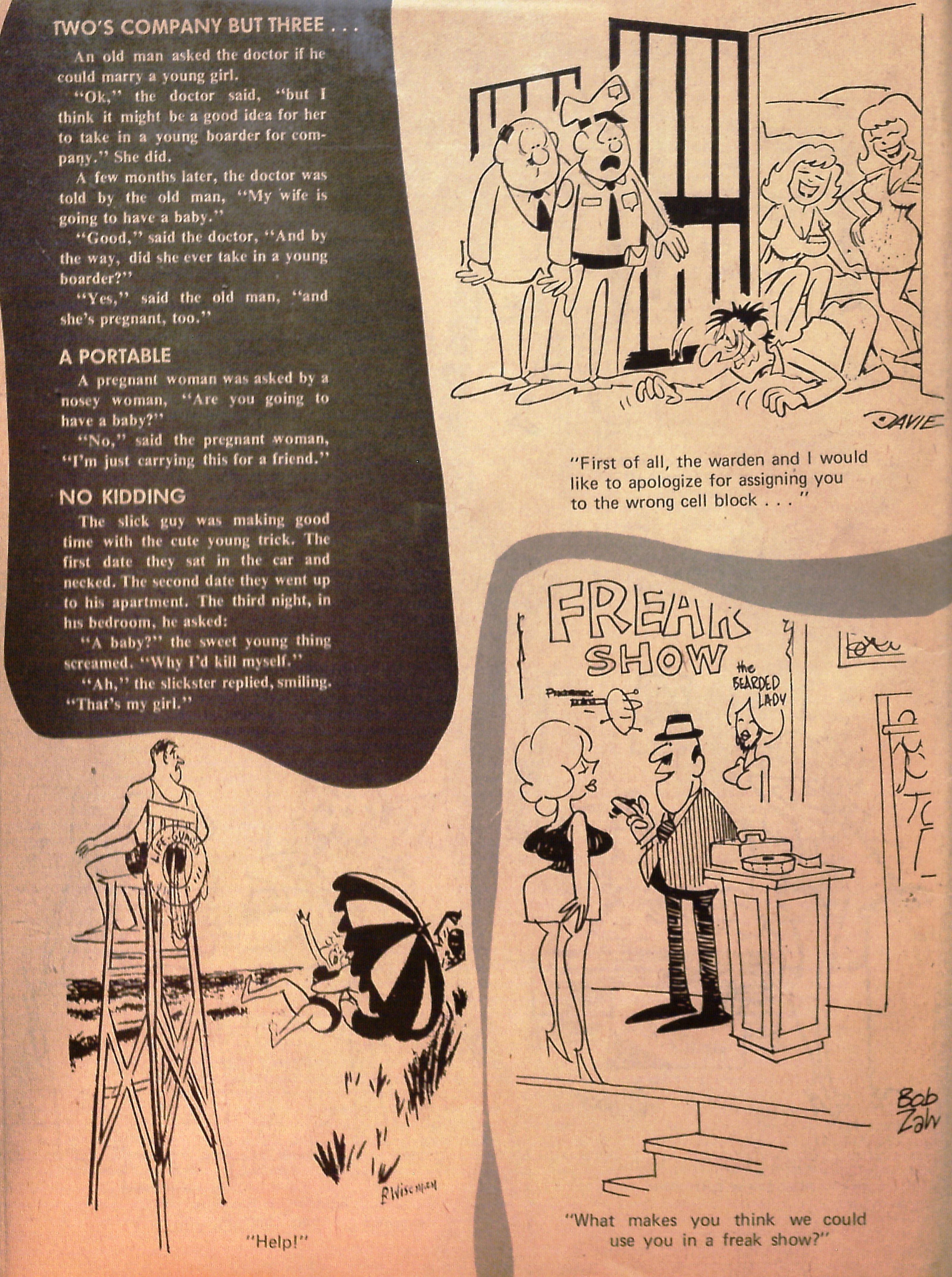 Read online Cartoons and Gags comic -  Issue #90 - 50