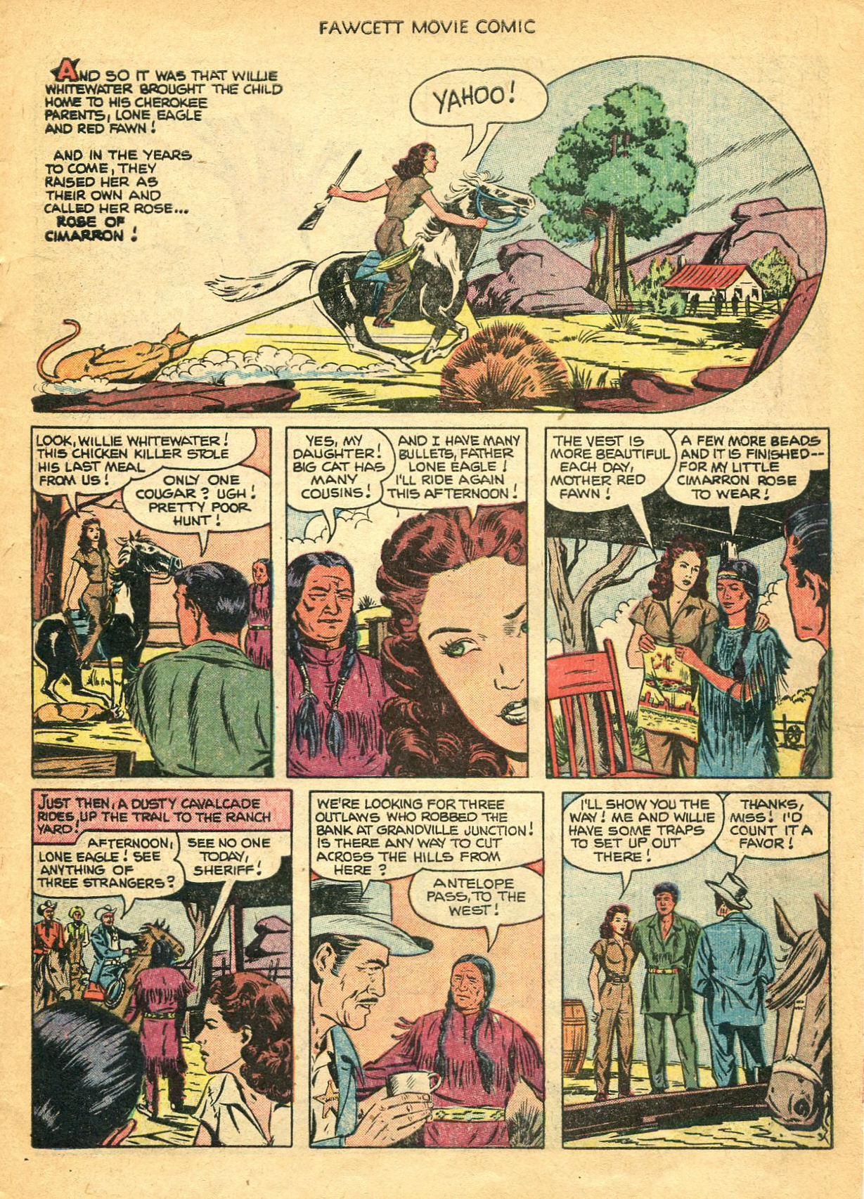 Read online Fawcett Movie Comic comic -  Issue #17 - 7