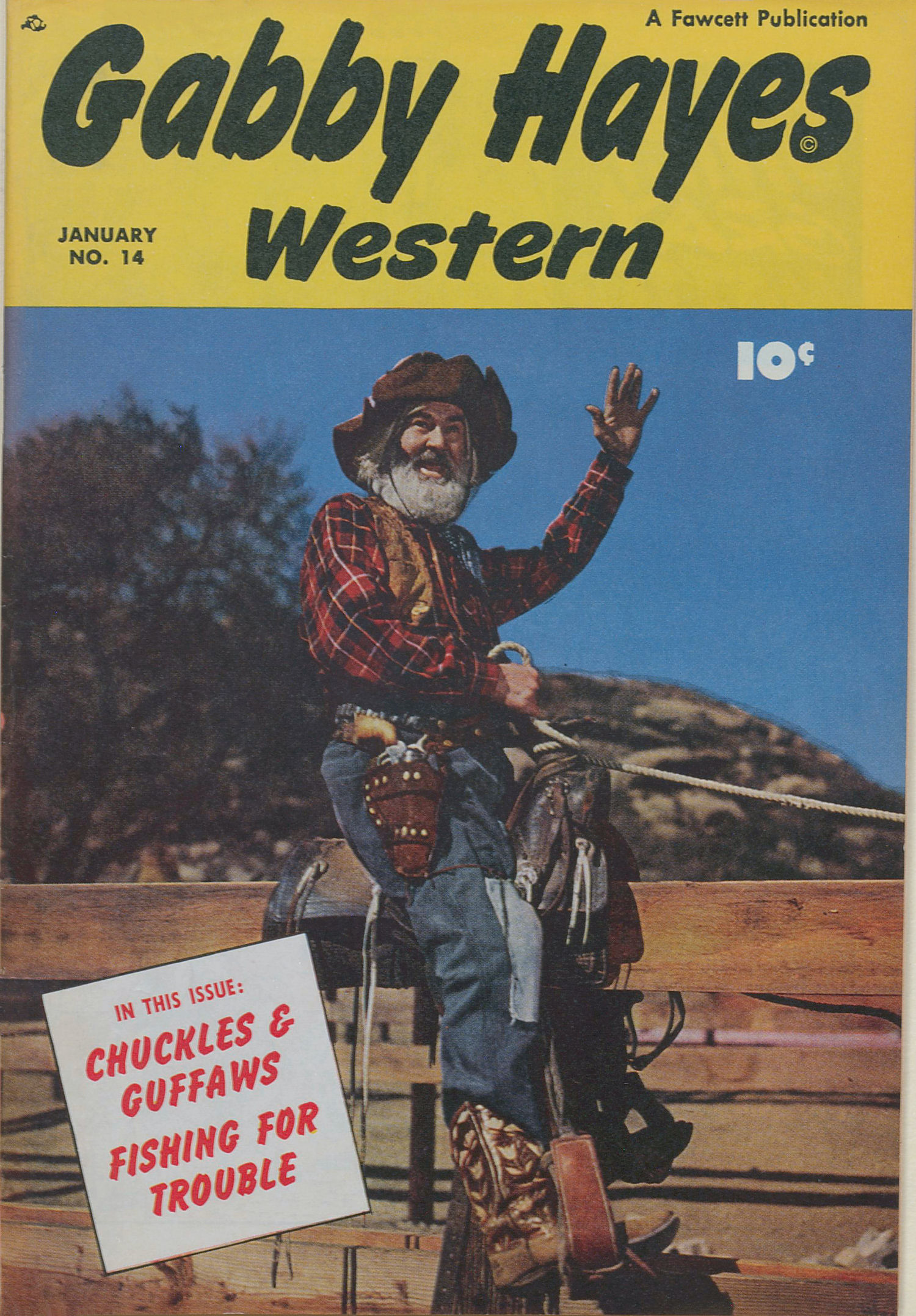 Read online Gabby Hayes Western comic -  Issue #14 - 1