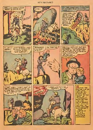 Read online Ken Maynard Western comic -  Issue #8 - 11