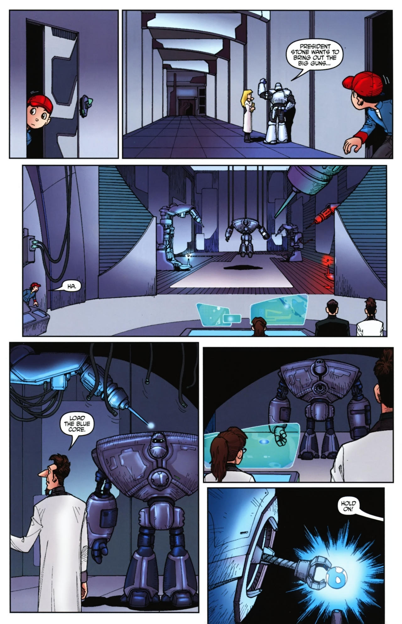 Read online Astro Boy: The Movie: Official Movie Adaptation comic -  Issue #1 - 12