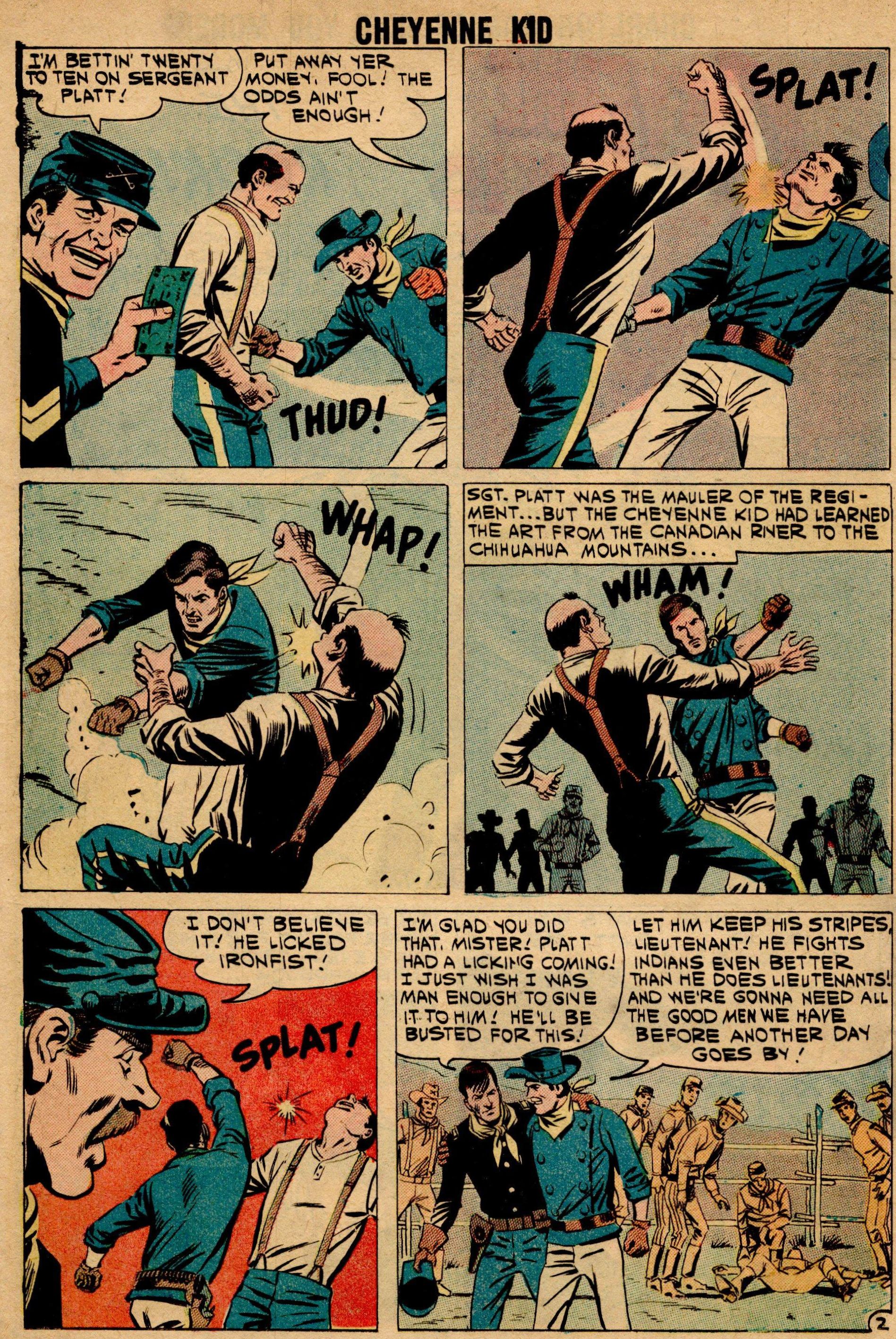 Read online Cheyenne Kid comic -  Issue #30 - 12