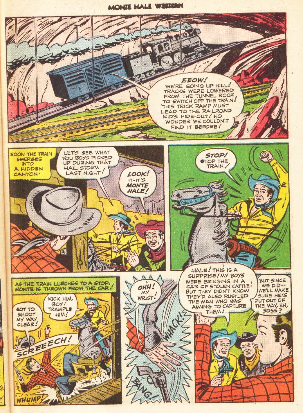 Read online Monte Hale Western comic -  Issue #56 - 46