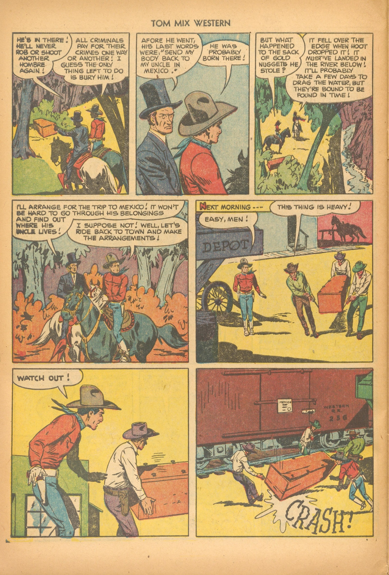 Read online Tom Mix Western (1948) comic -  Issue #49 - 30
