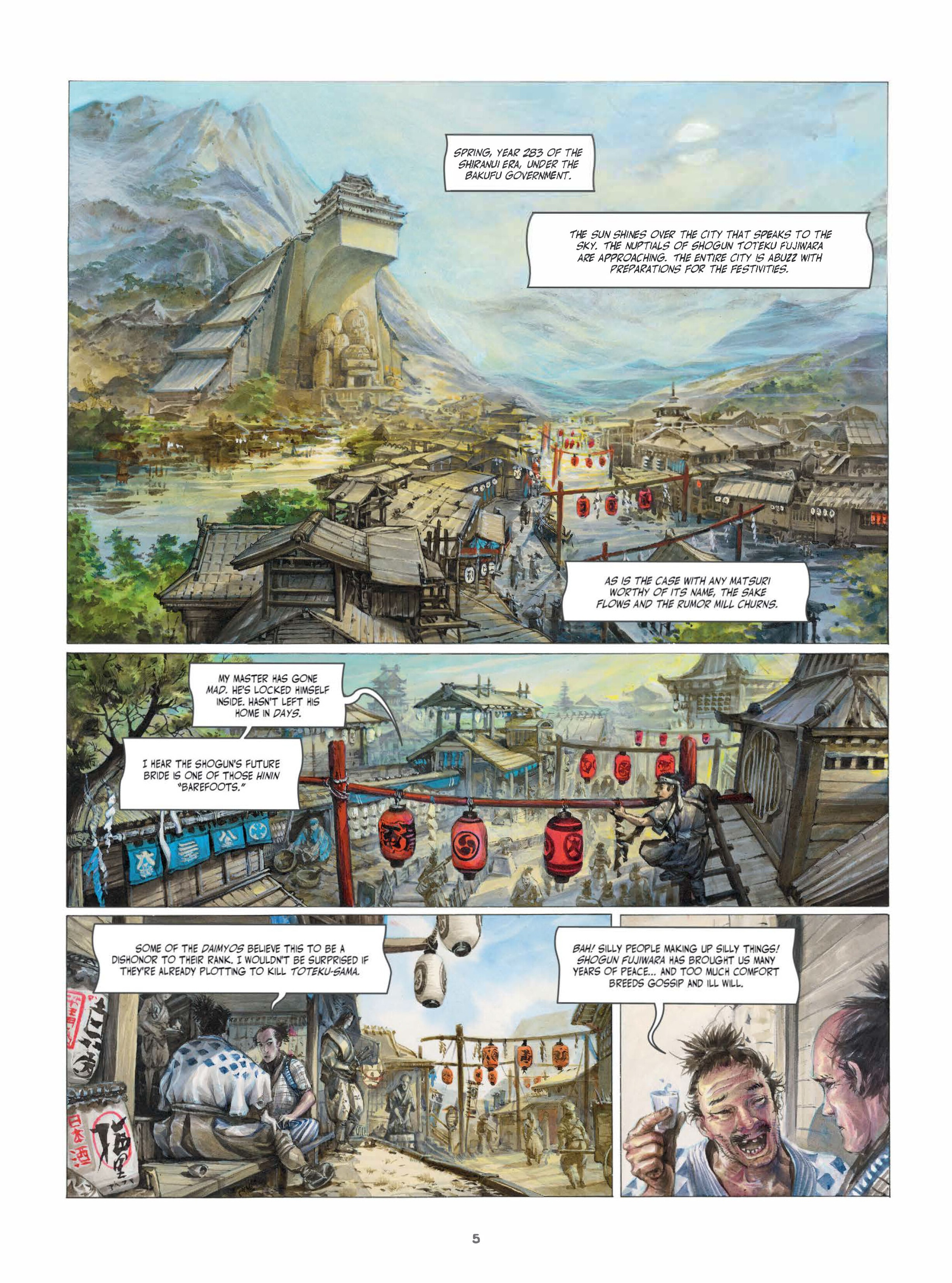 Read online Legends of the Pierced Veil: The Mask of Fudo comic -  Issue # TPB (Part 1) - 5