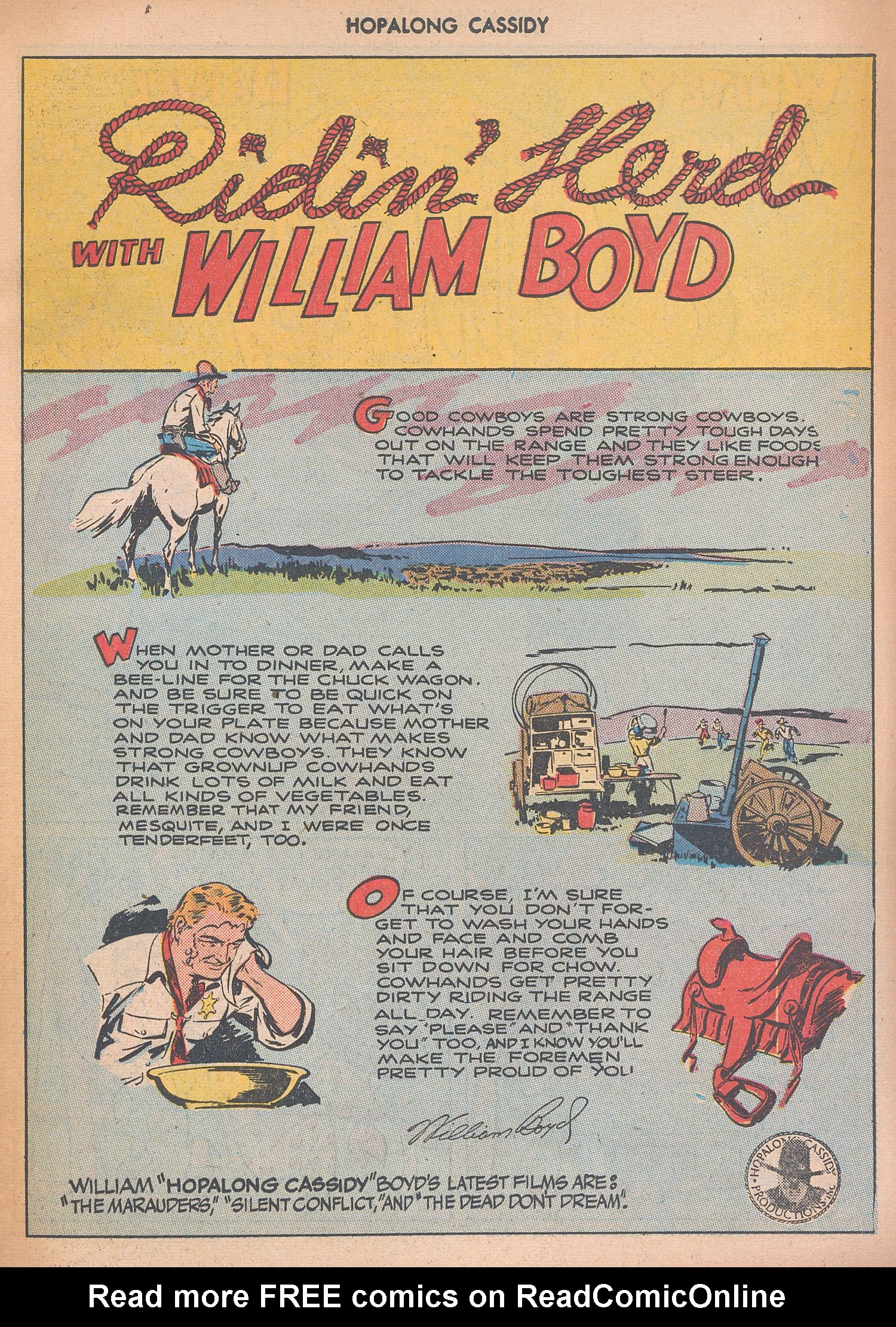 Read online Hopalong Cassidy comic -  Issue #18 - 23