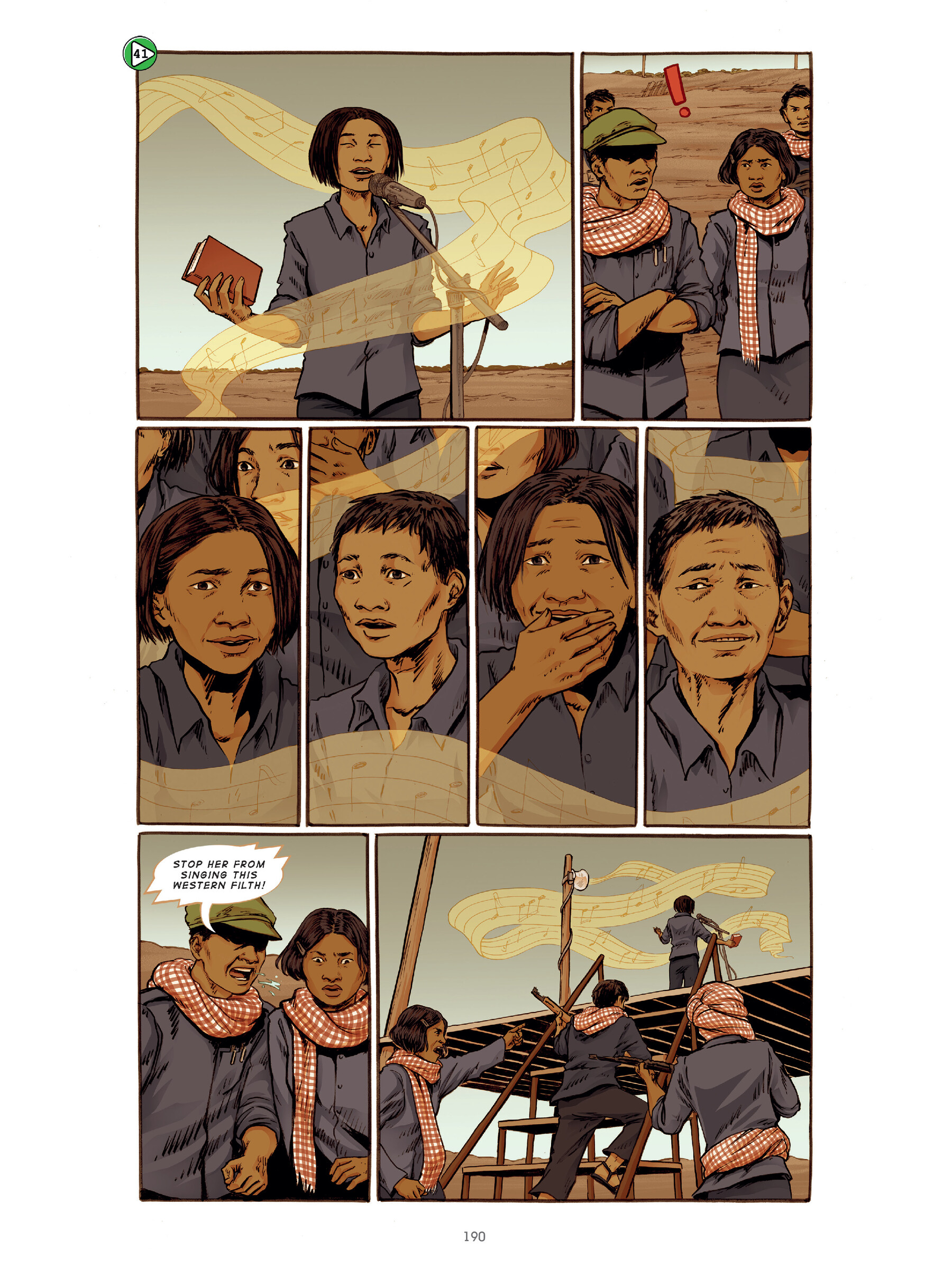 Read online The Golden Voice: The Ballad of Cambodian Rock's Lost Queen comic -  Issue # TPB (Part 2) - 89