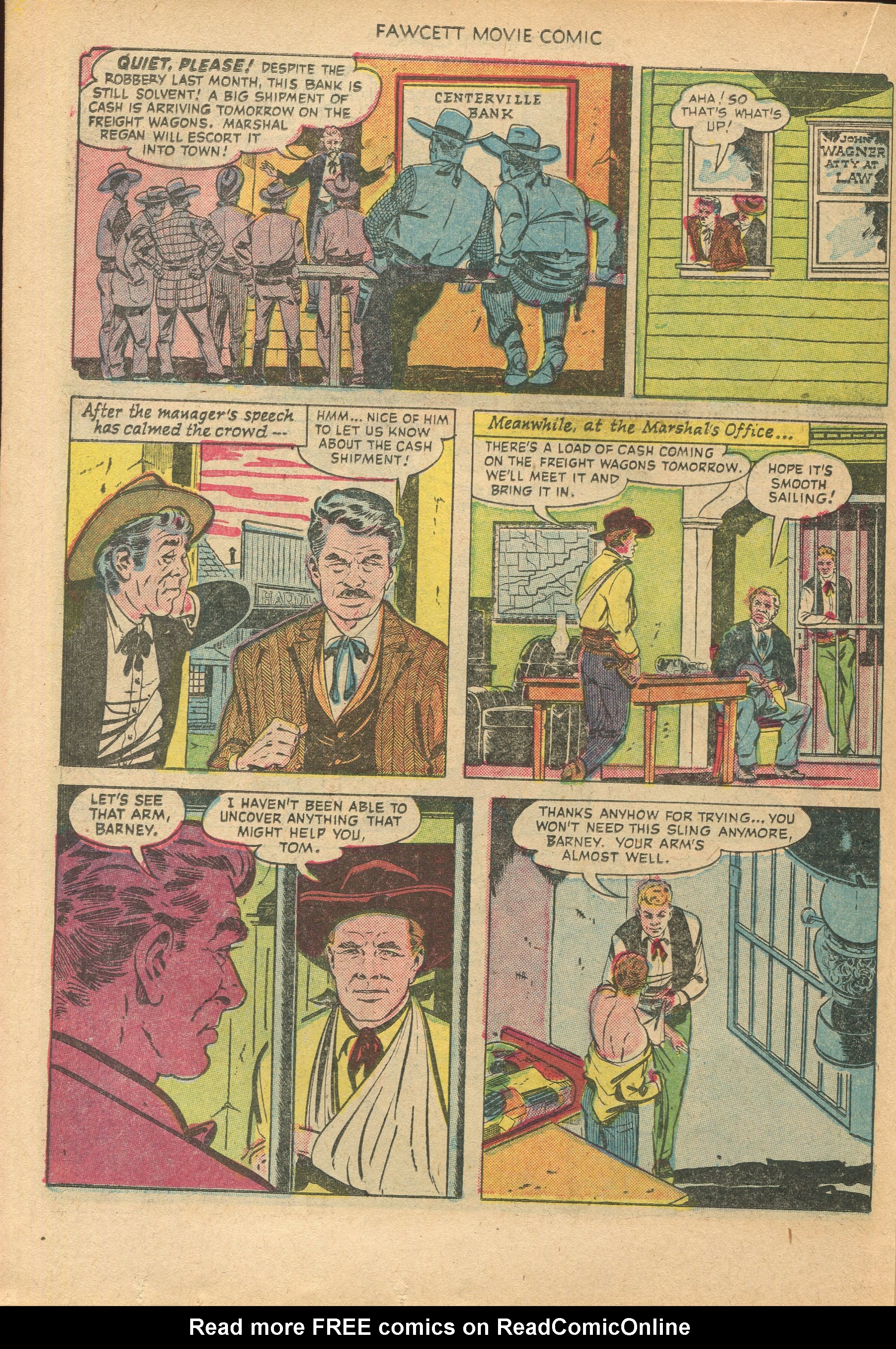 Read online Fawcett Movie Comic comic -  Issue #9 - 22