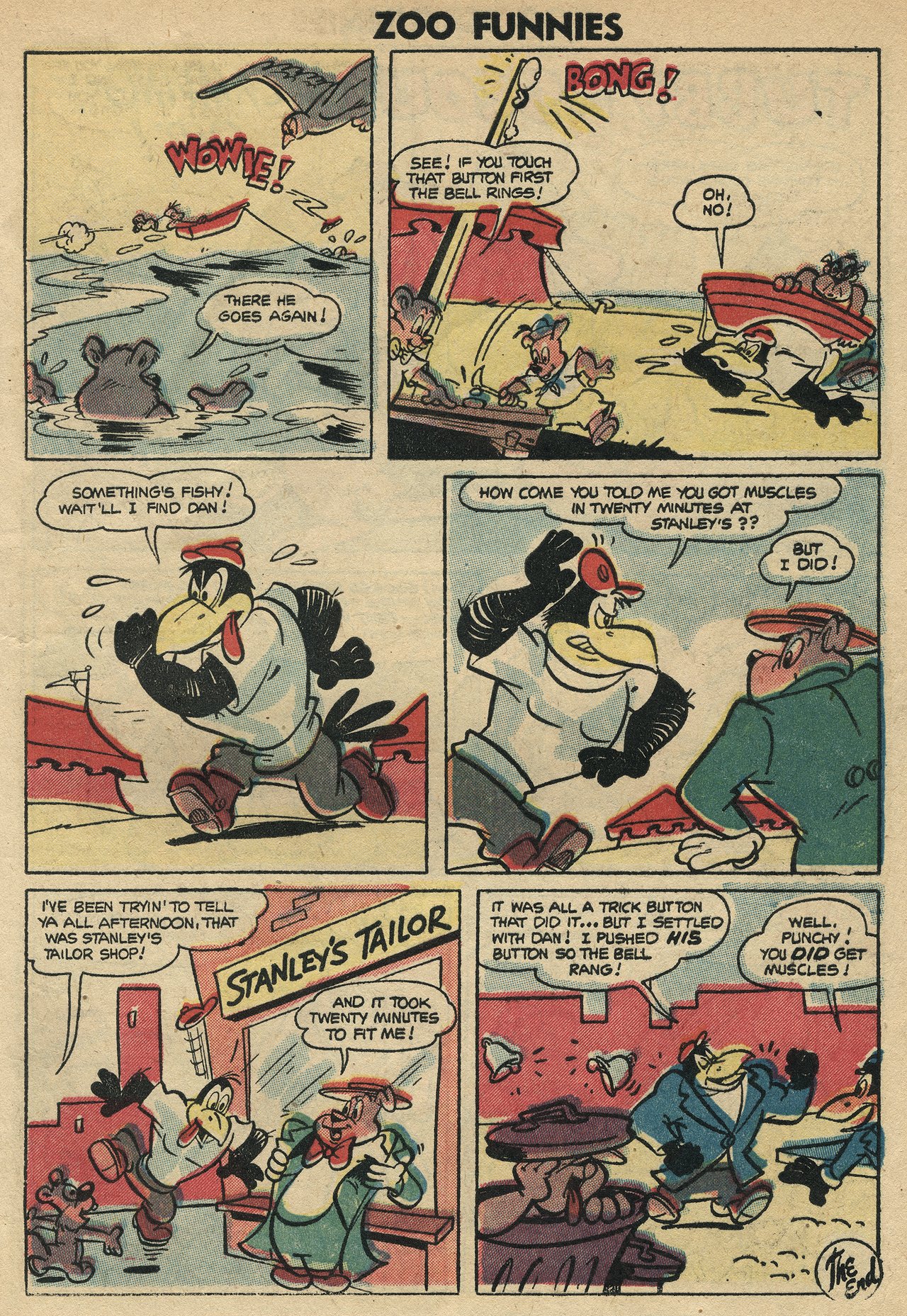 Read online Zoo Funnies comic -  Issue #6 - 9