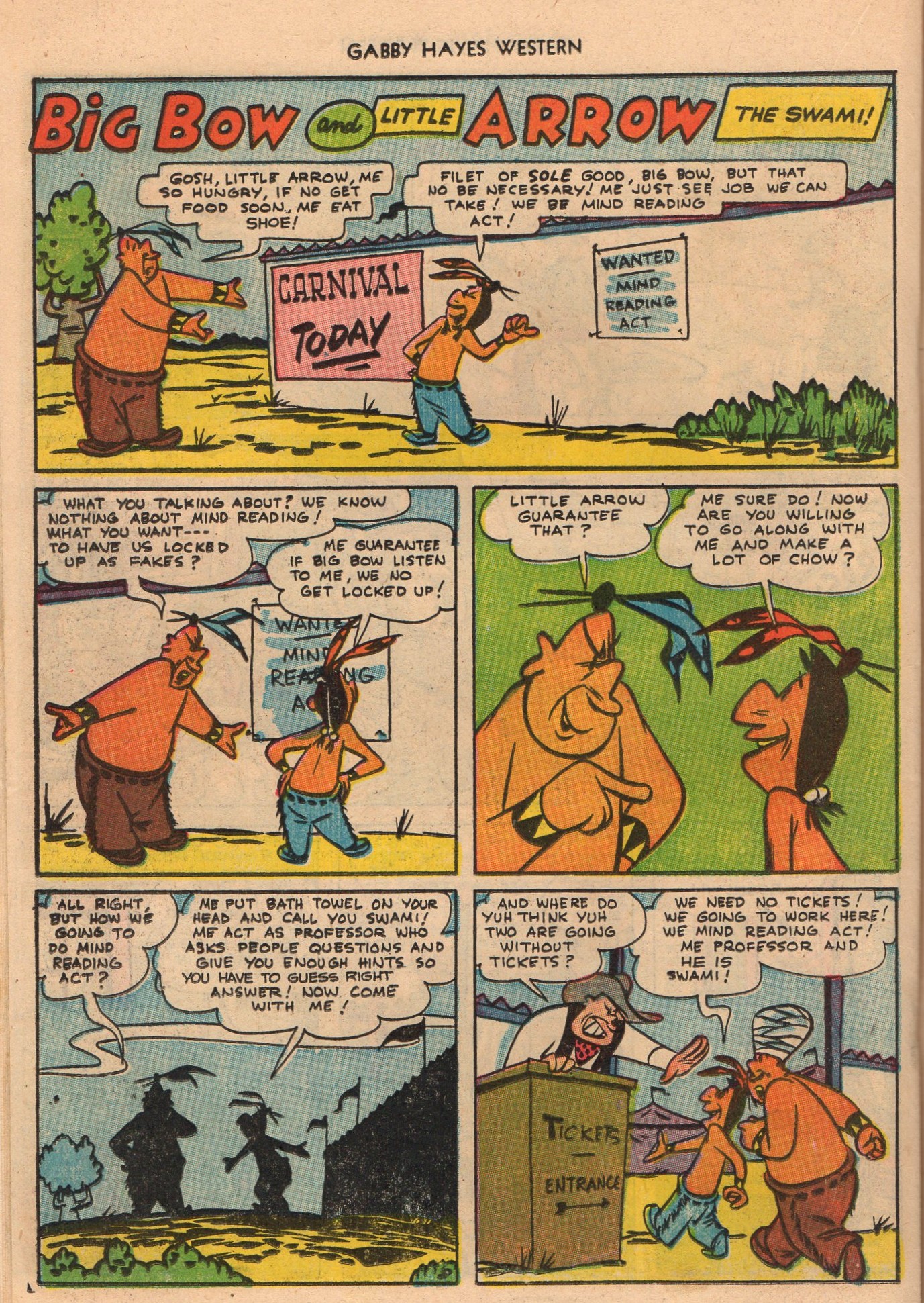 Read online Gabby Hayes Western comic -  Issue #50 - 22