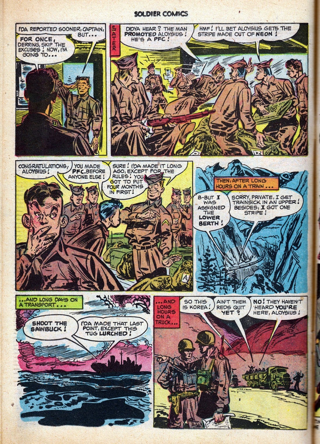 Read online Soldier Comics comic -  Issue #4 - 22