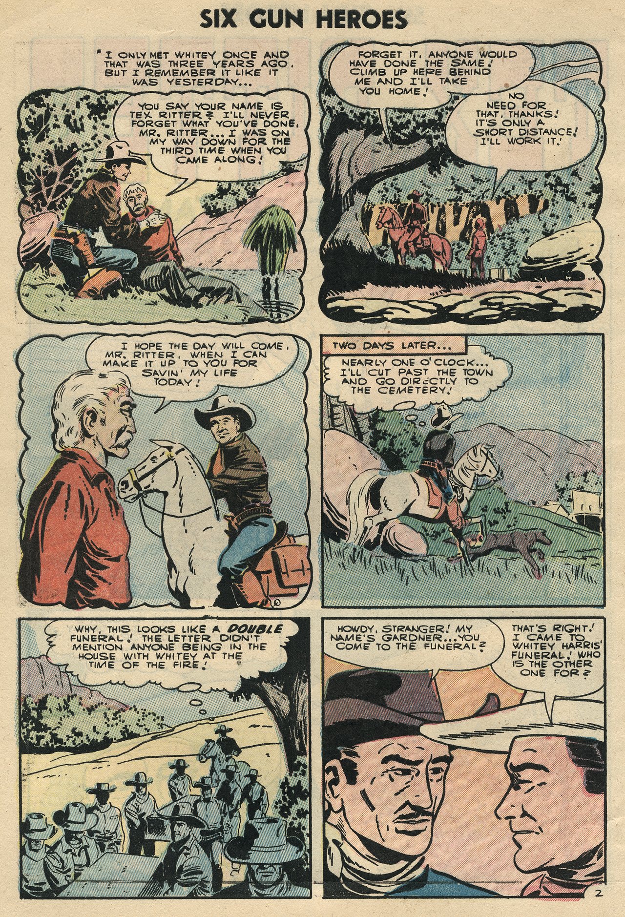 Read online Six-Gun Heroes comic -  Issue #36 - 4