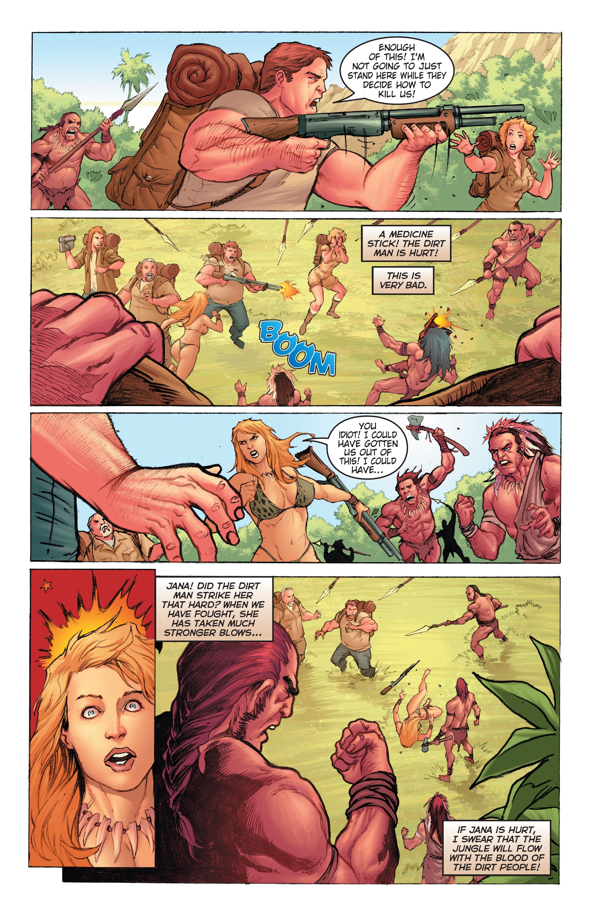 Read online Frank Cho's Jungle Girl: The Complete Omnibus comic -  Issue # TPB (Part 1) - 70
