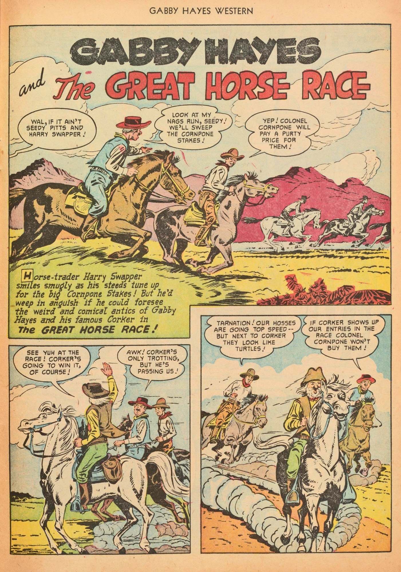 Read online Gabby Hayes Western comic -  Issue #33 - 25