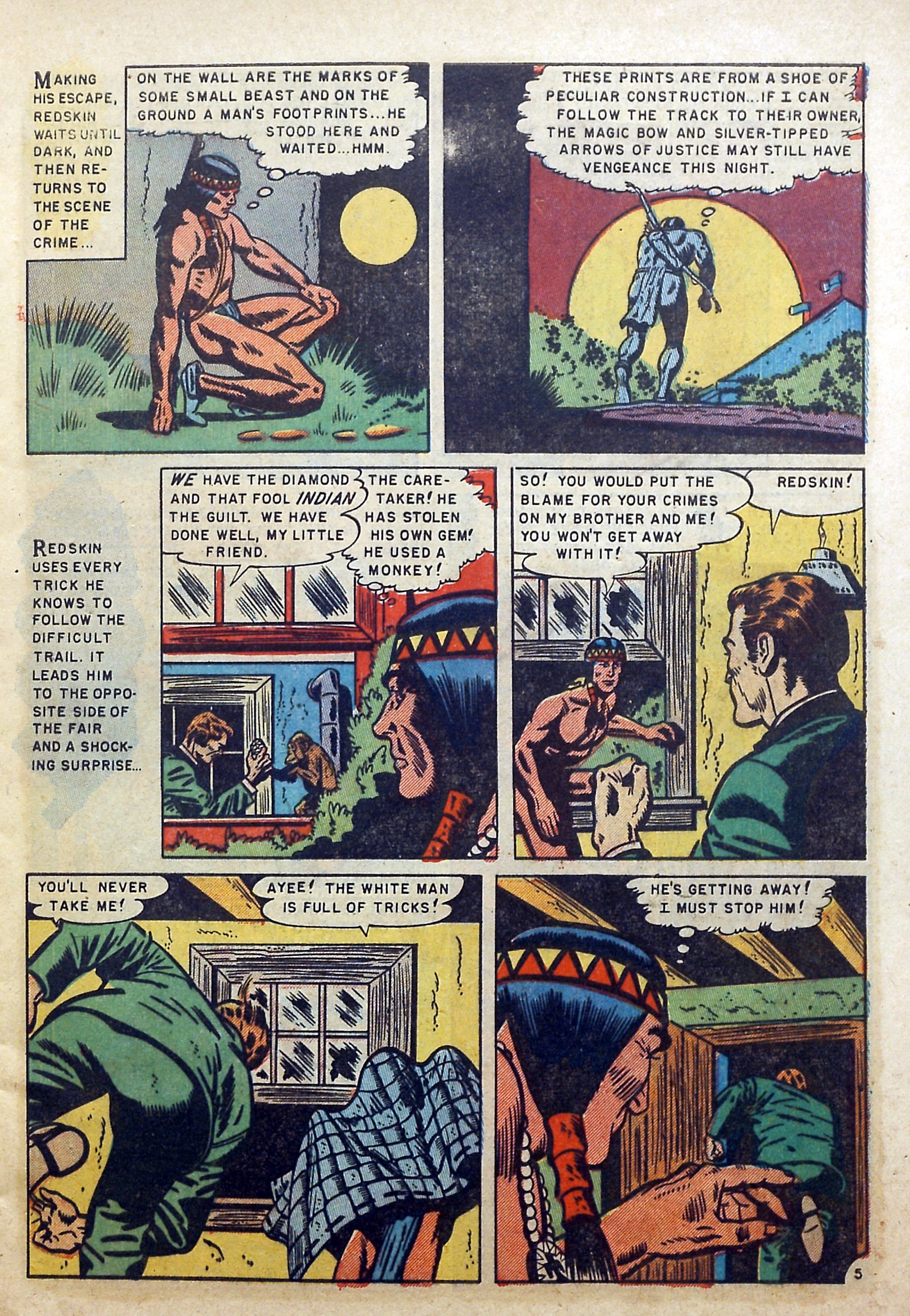 Read online Redskin comic -  Issue #7 - 7