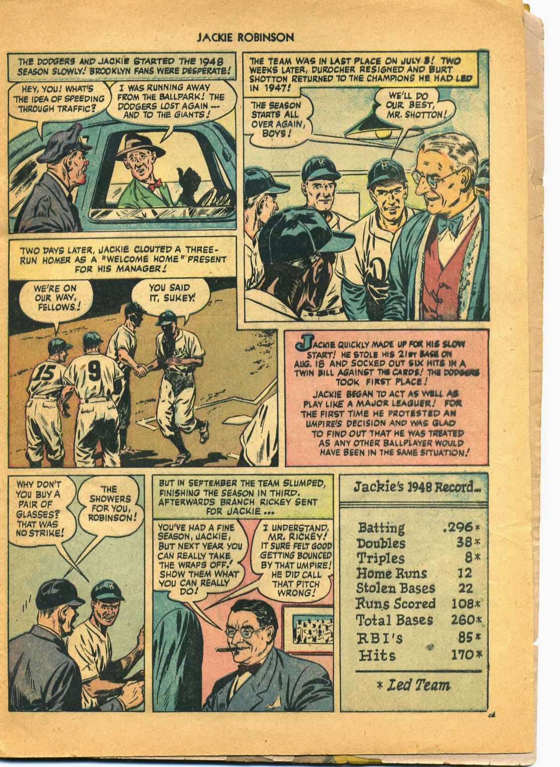 Read online Jackie Robinson comic -  Issue #1 - 30