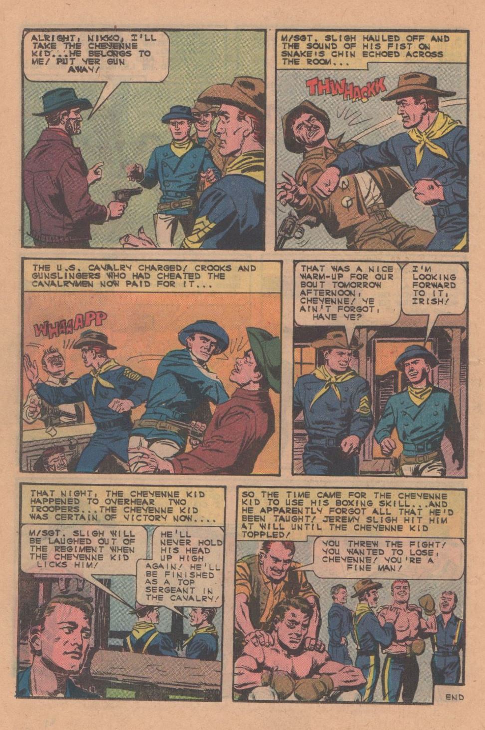 Read online Cheyenne Kid comic -  Issue #55 - 22