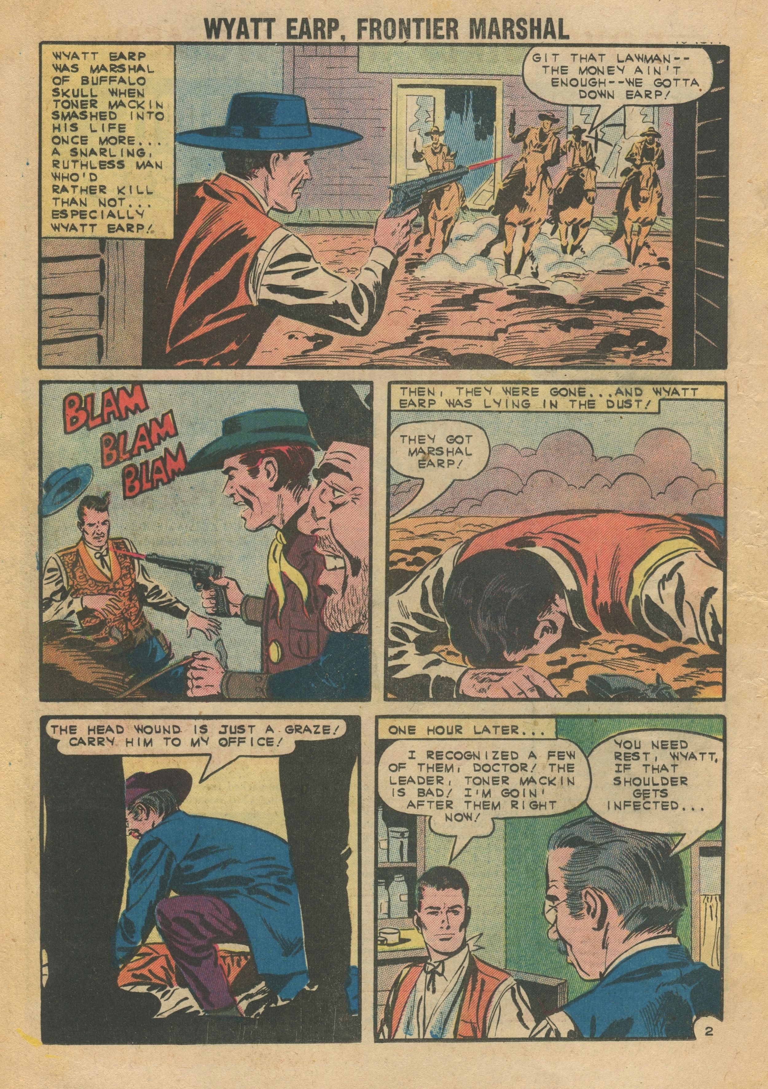 Read online Wyatt Earp Frontier Marshal comic -  Issue #42 - 16