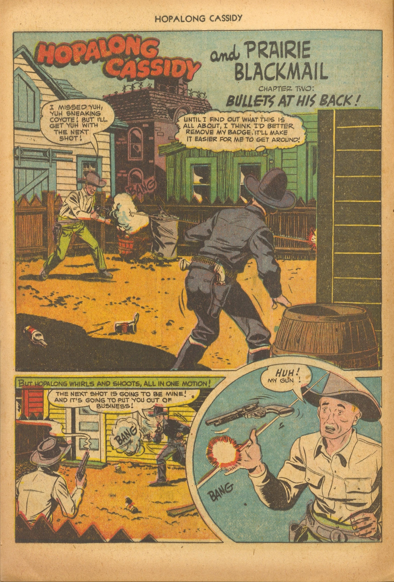Read online Hopalong Cassidy comic -  Issue #69 - 16