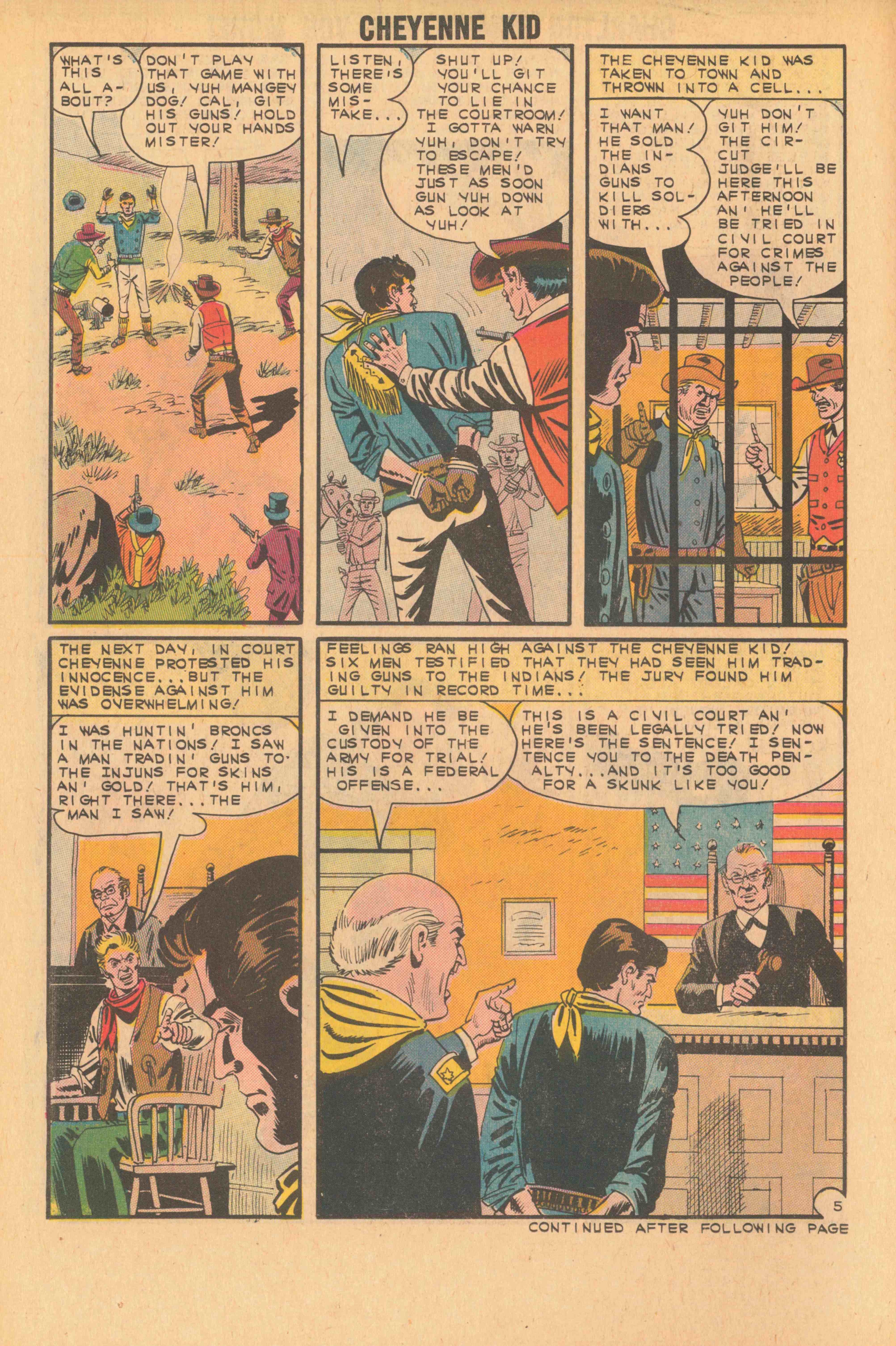 Read online Cheyenne Kid comic -  Issue #38 - 14