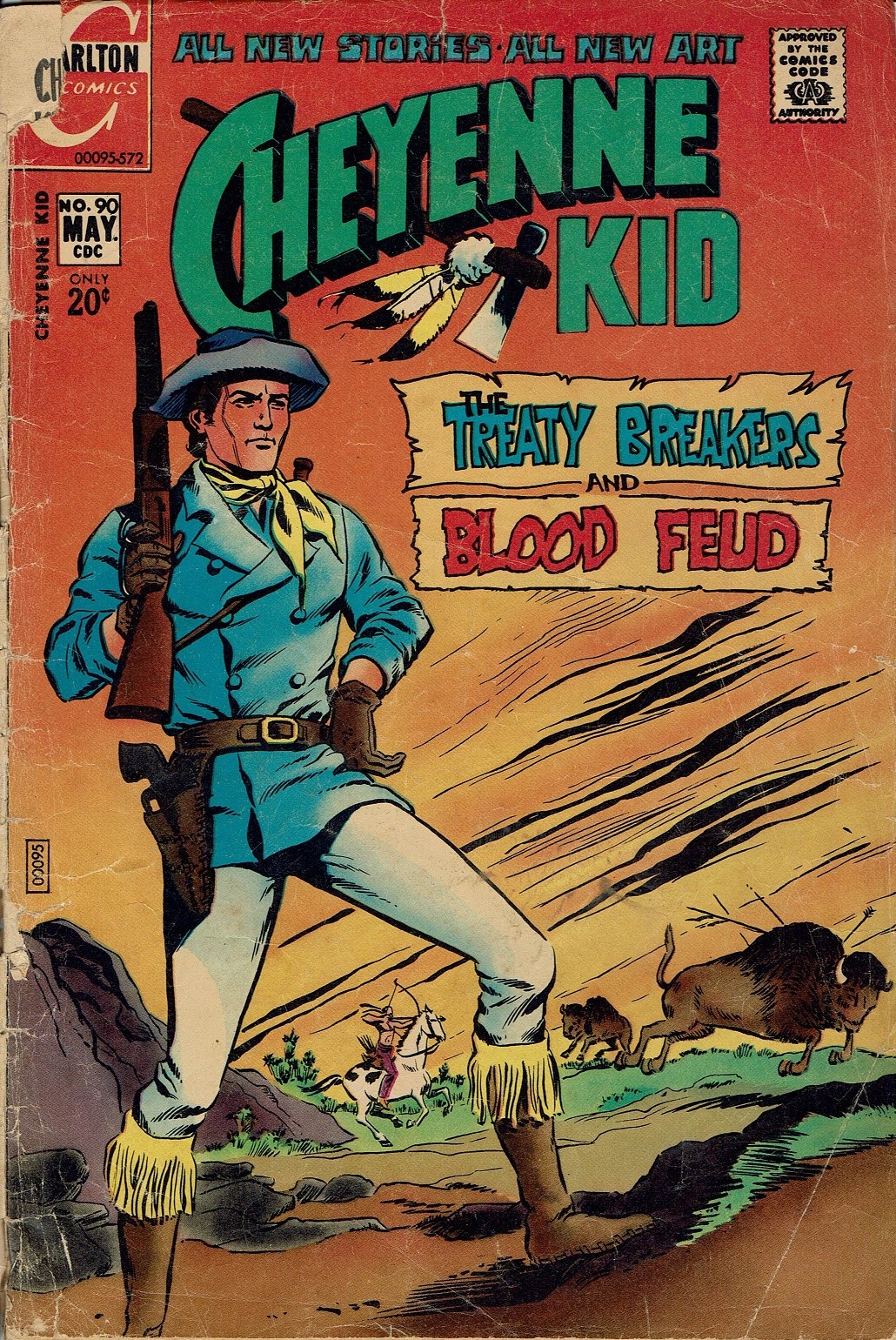 Read online Cheyenne Kid comic -  Issue #90 - 1