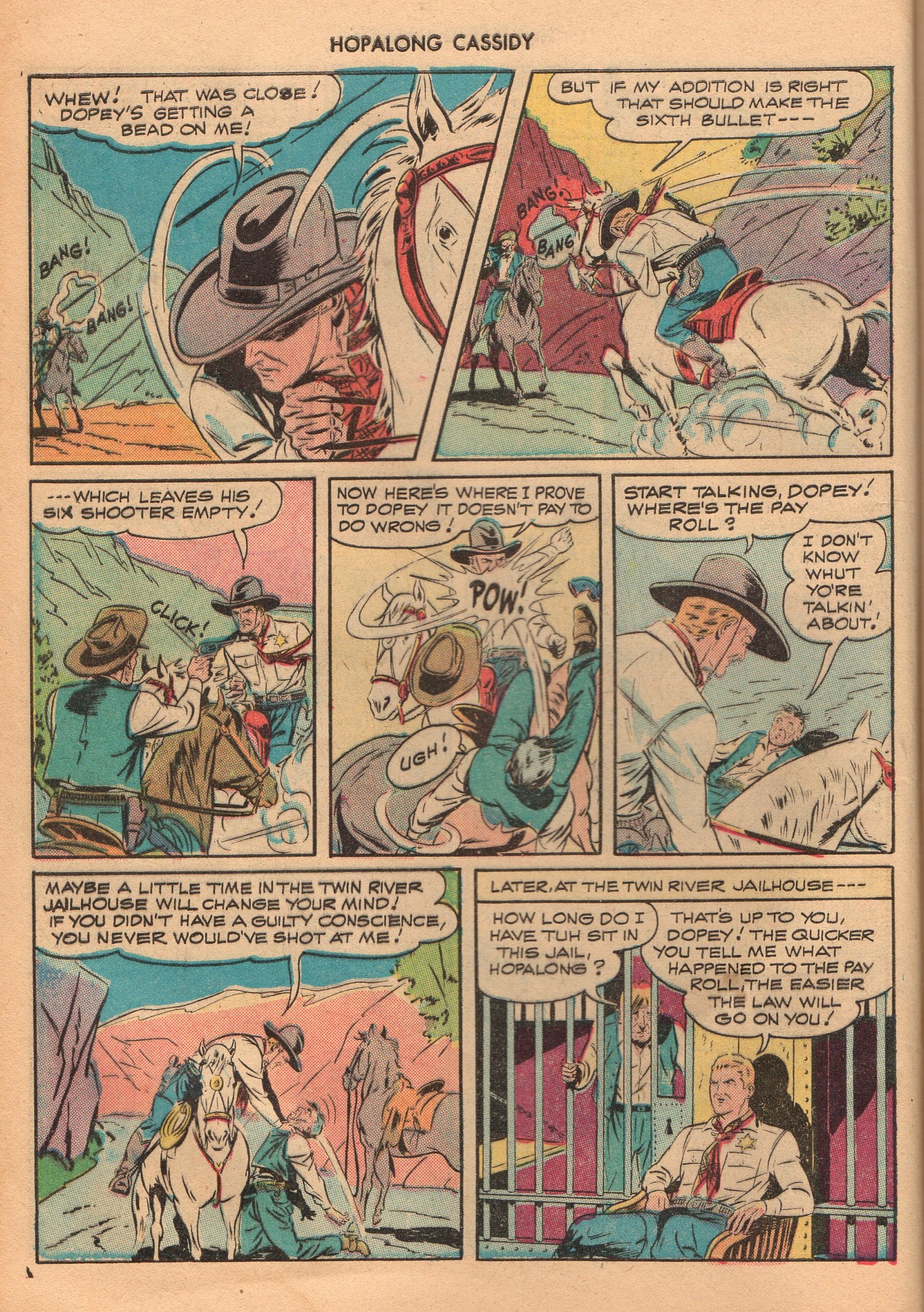 Read online Hopalong Cassidy comic -  Issue #19 - 8