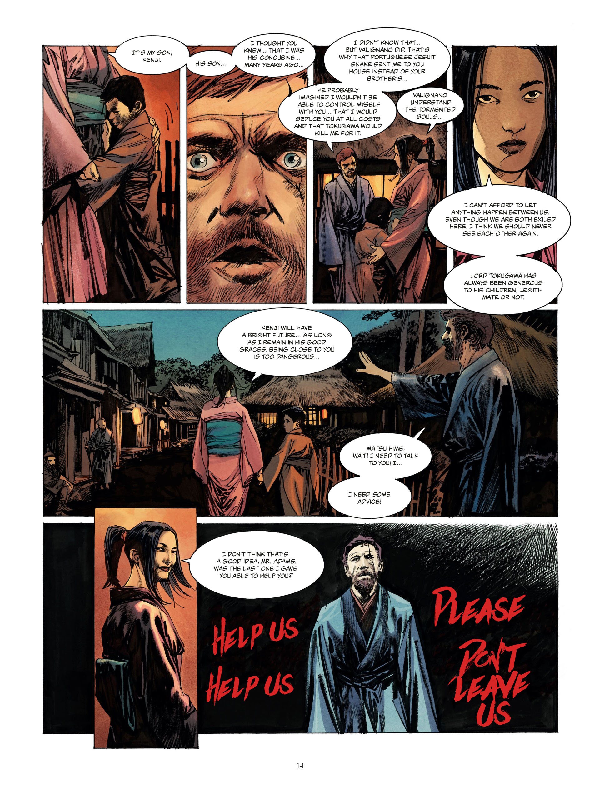 Read online William Adams, Samuraj comic -  Issue #2 - 14