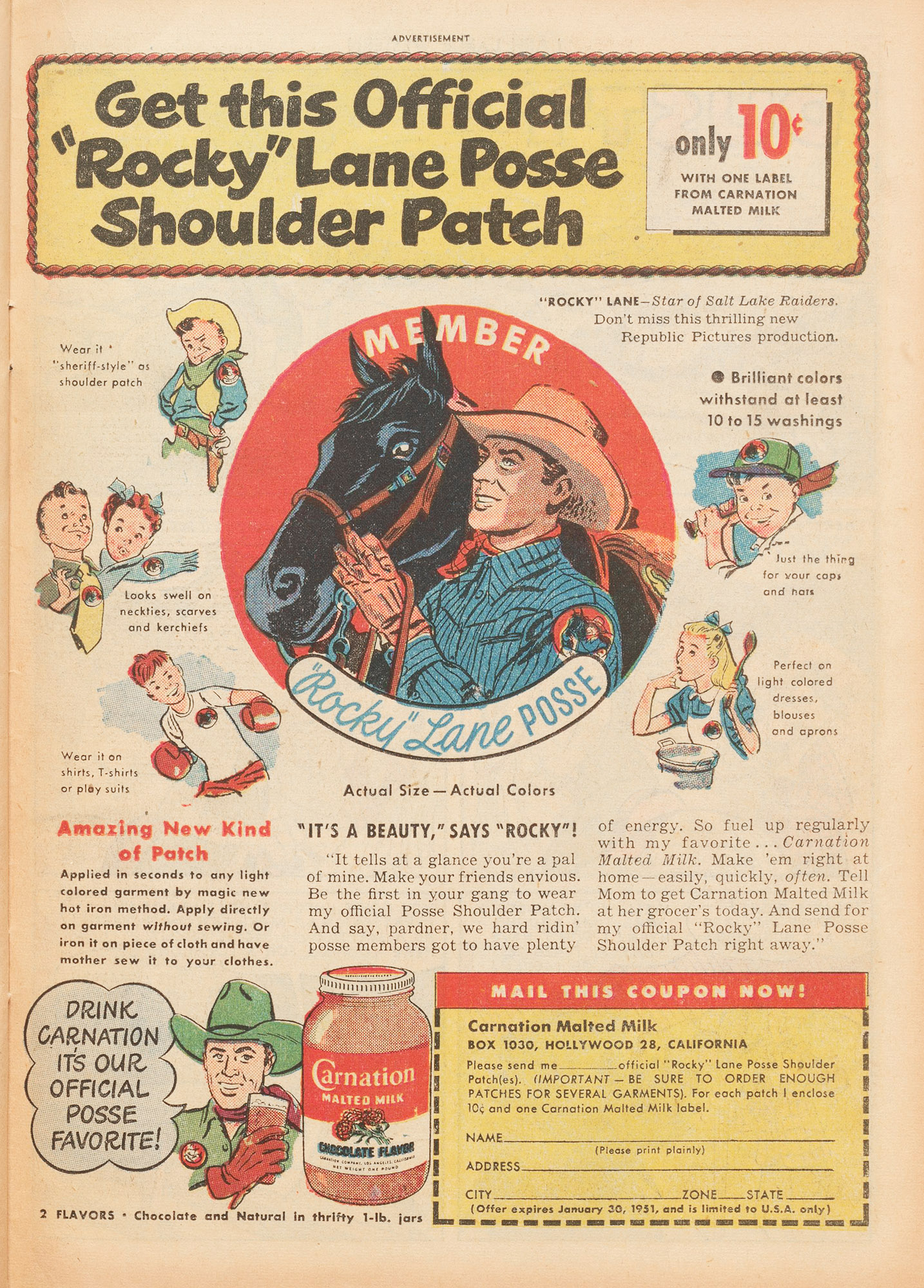 Read online Lash Larue Western (1949) comic -  Issue #7 - 35