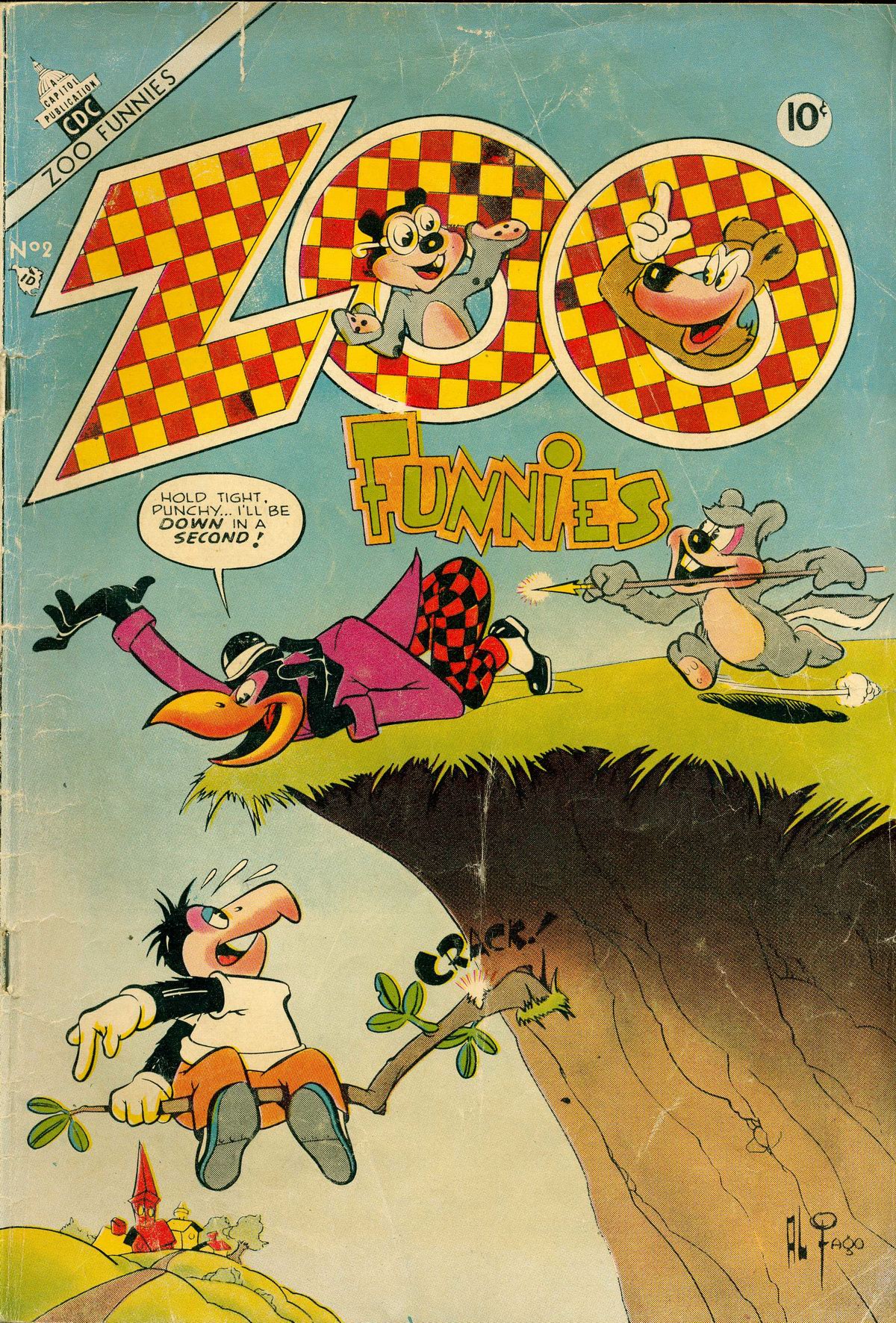 Read online Zoo Funnies comic -  Issue #2 - 1