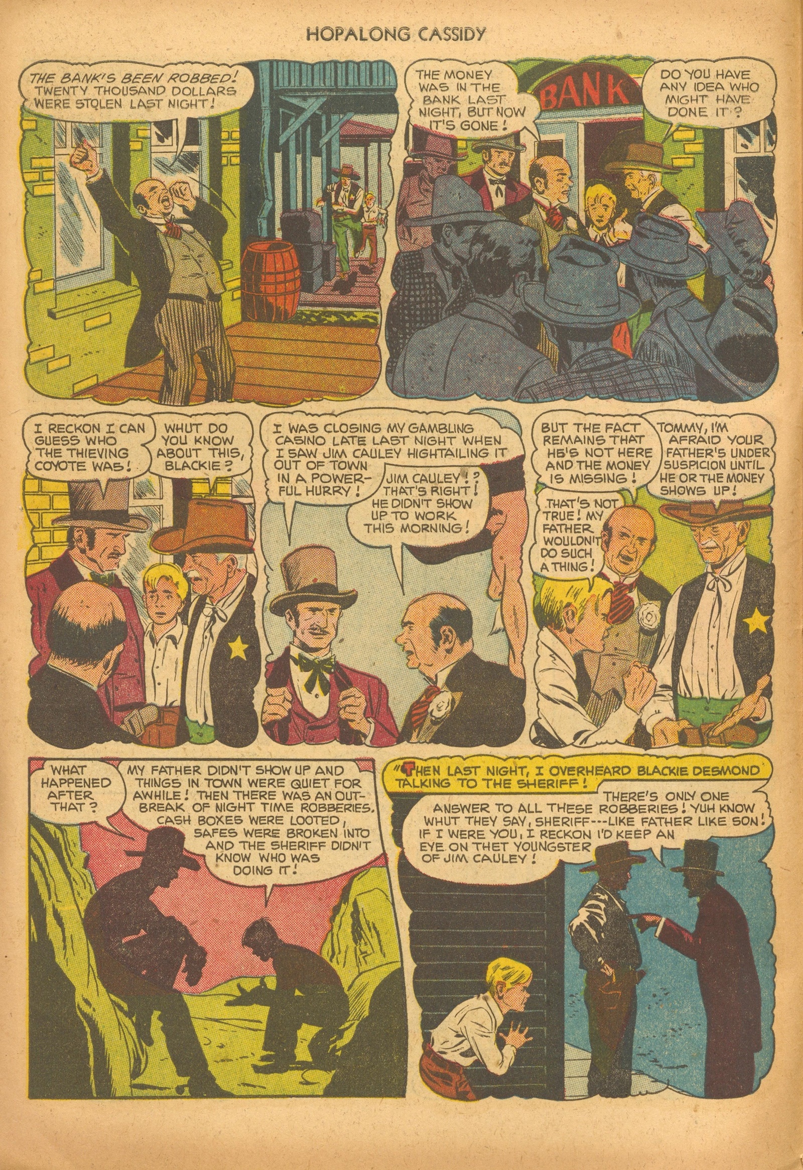 Read online Hopalong Cassidy comic -  Issue #69 - 6