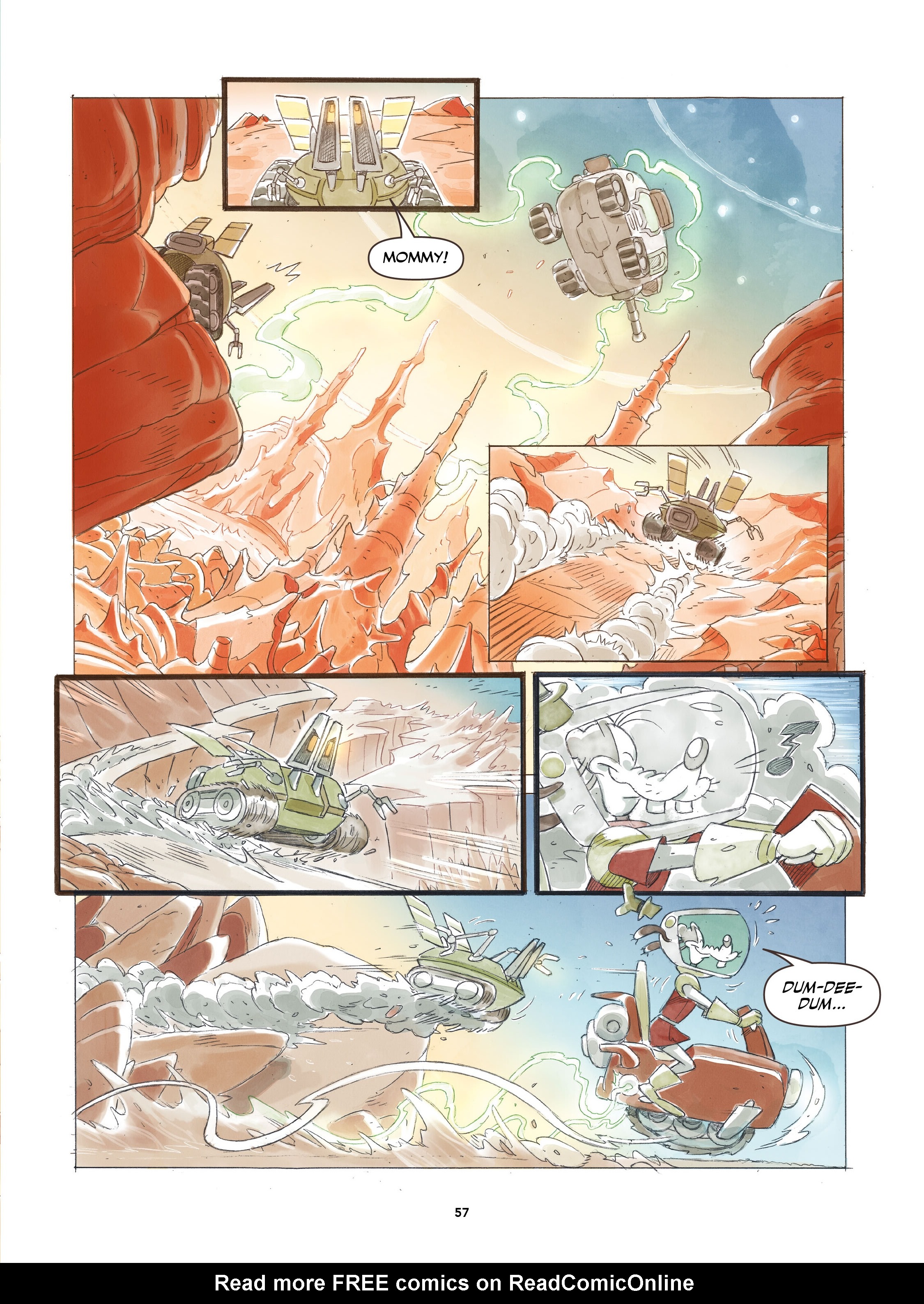Read online Disney Once Upon a Mouse… In the Future comic -  Issue # TPB (Part 1) - 58