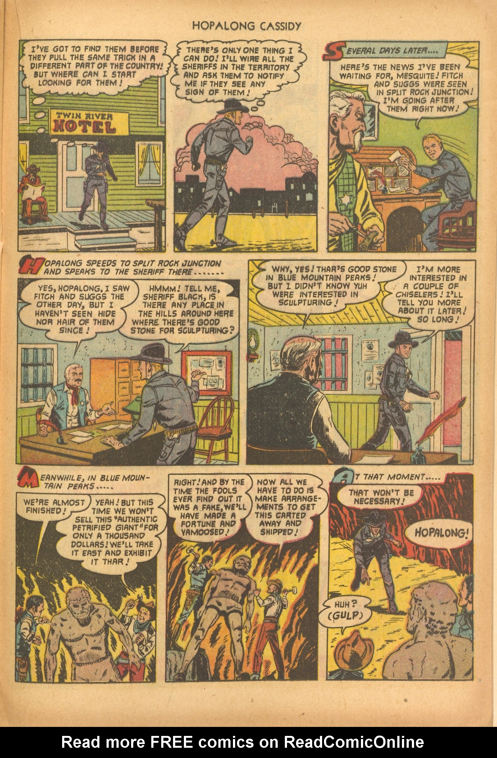 Read online Hopalong Cassidy comic -  Issue #67 - 21