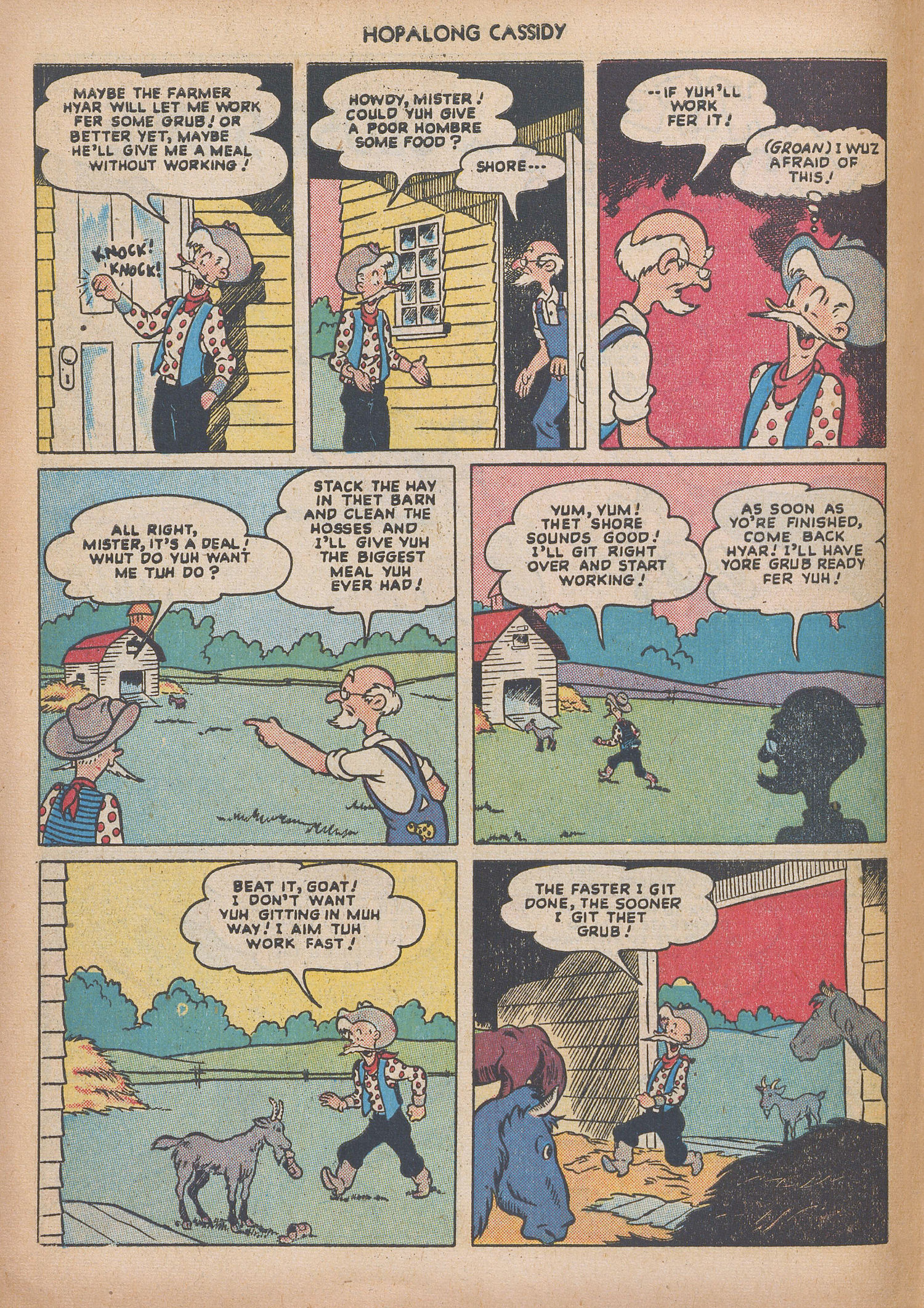 Read online Hopalong Cassidy comic -  Issue #35 - 20