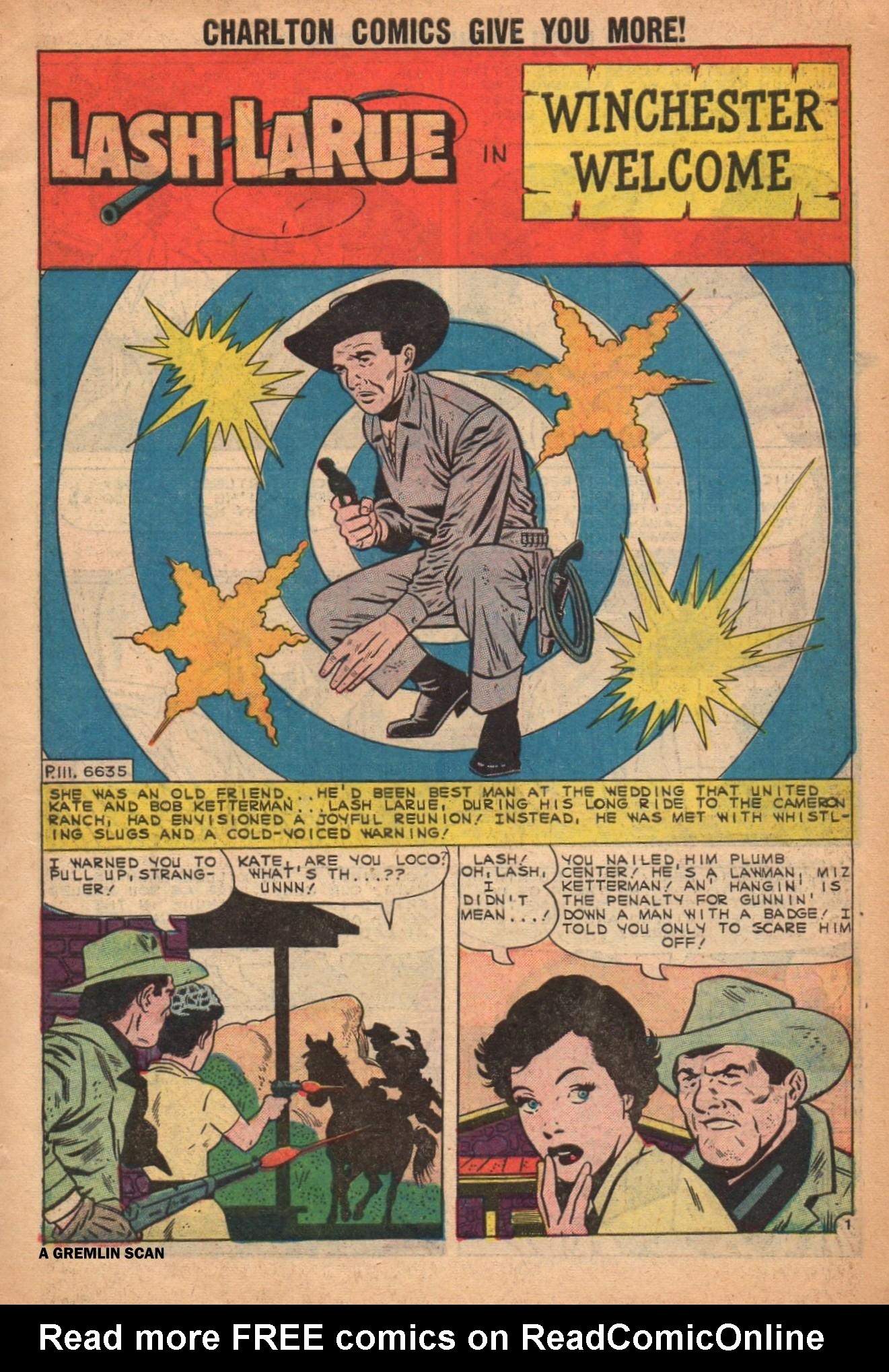Read online Lash Larue Western (1949) comic -  Issue #81 - 3