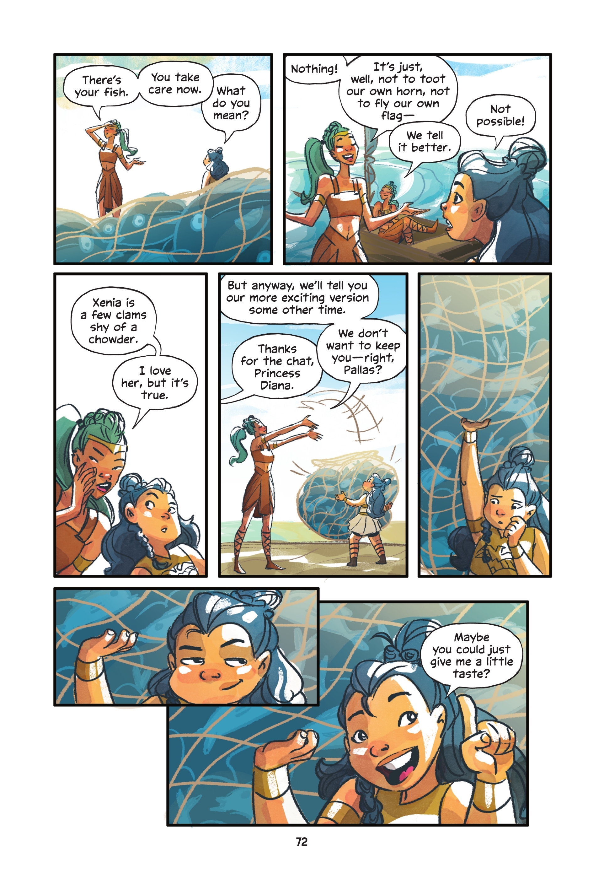 Read online Diana and the Hero's Journey comic -  Issue # TPB - 66