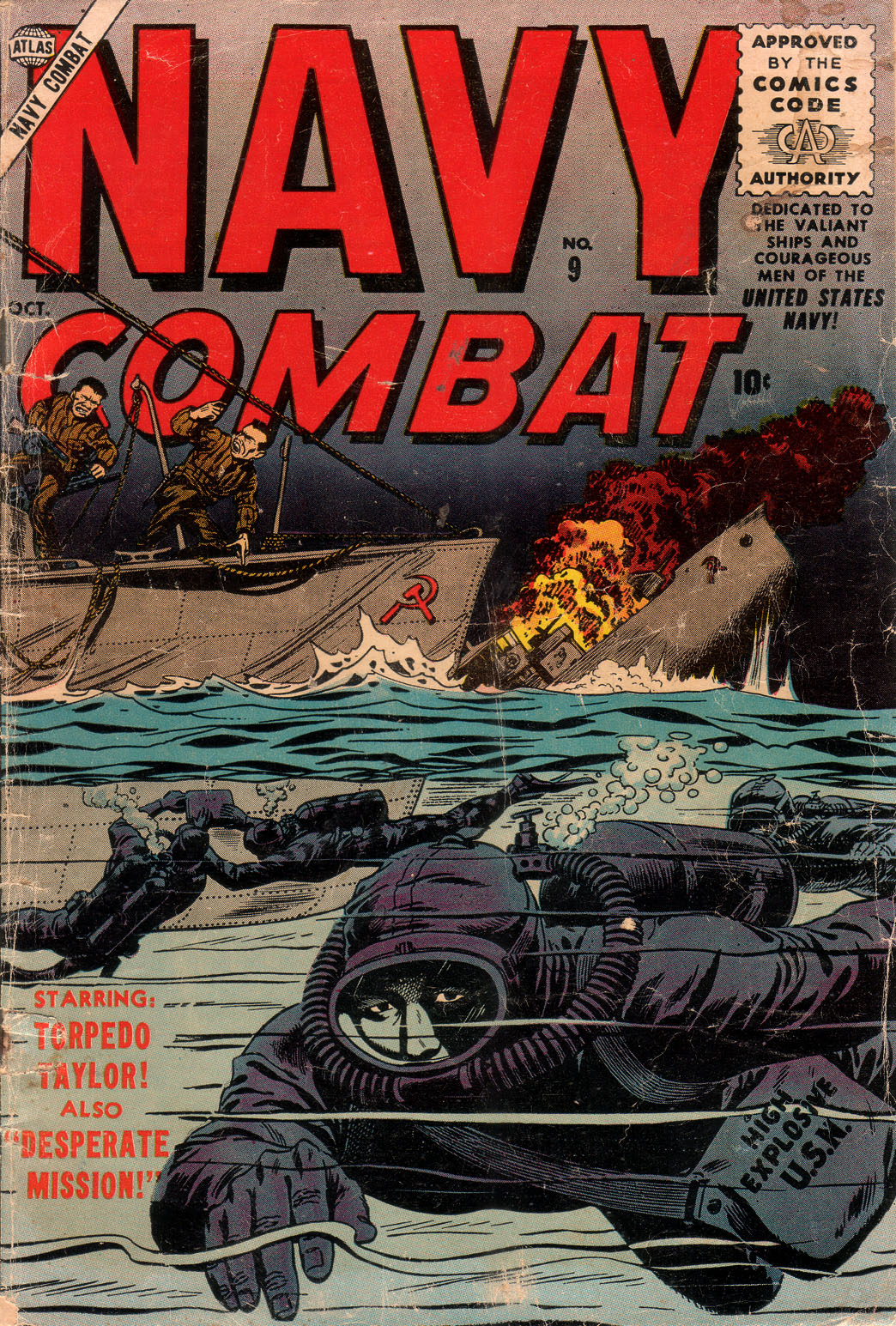 Read online Navy Combat comic -  Issue #9 - 1
