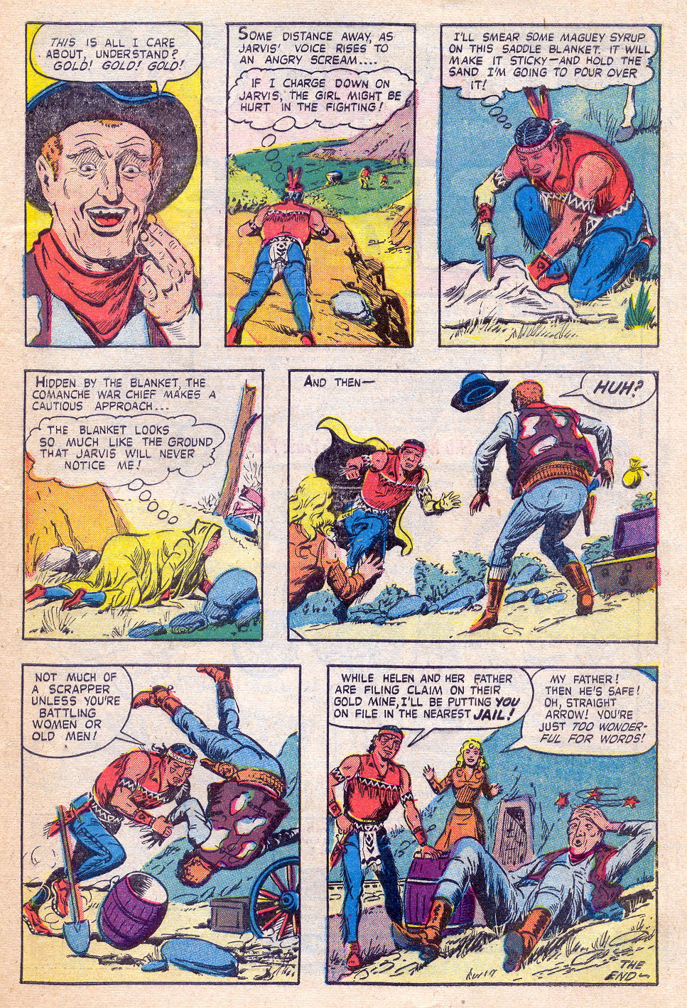 Read online Straight Arrow comic -  Issue #50 - 33