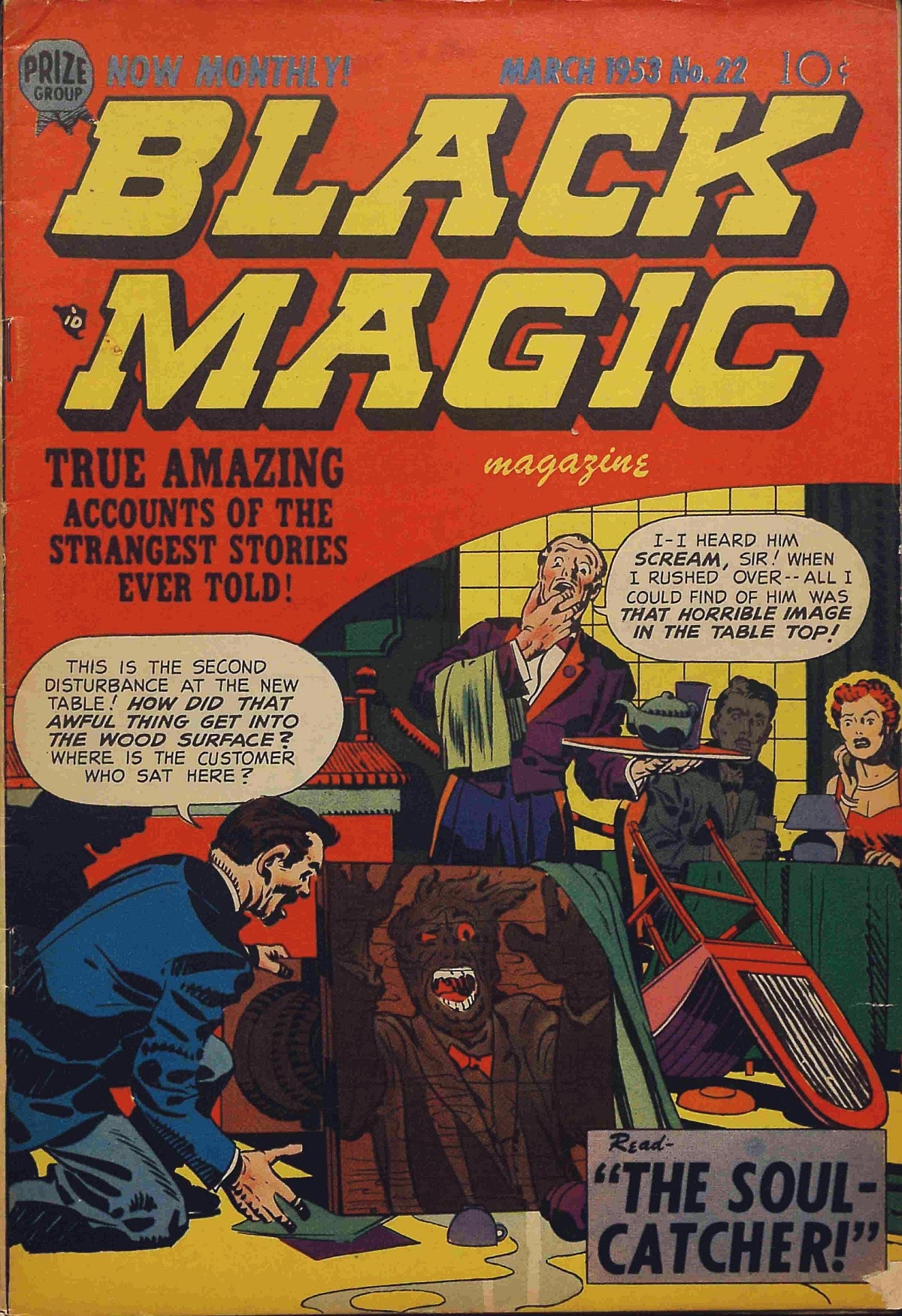Read online Black Magic (1950) comic -  Issue #22 - 1