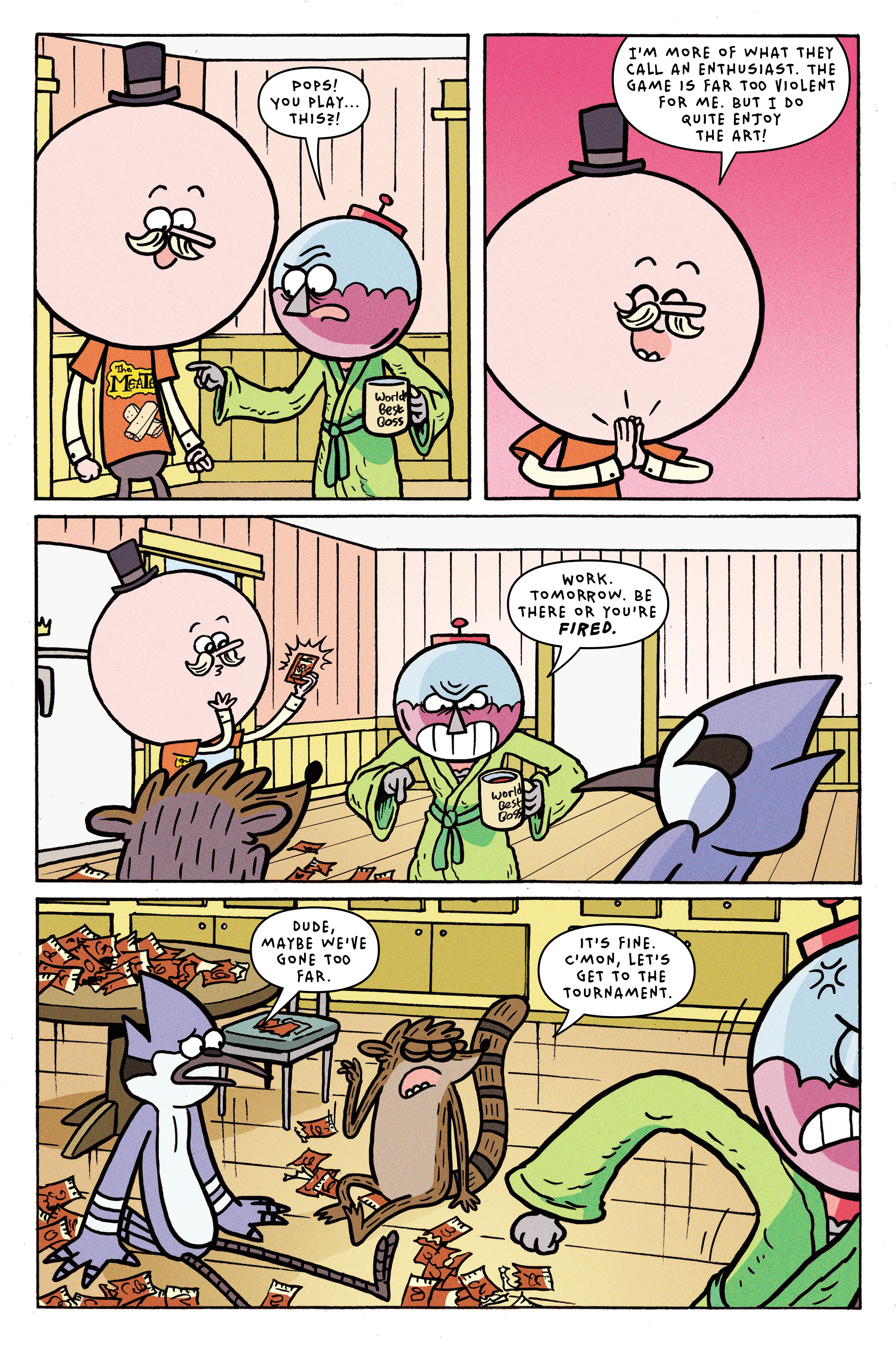 Read online Regular Show: The Meatening comic -  Issue # TPB - 28