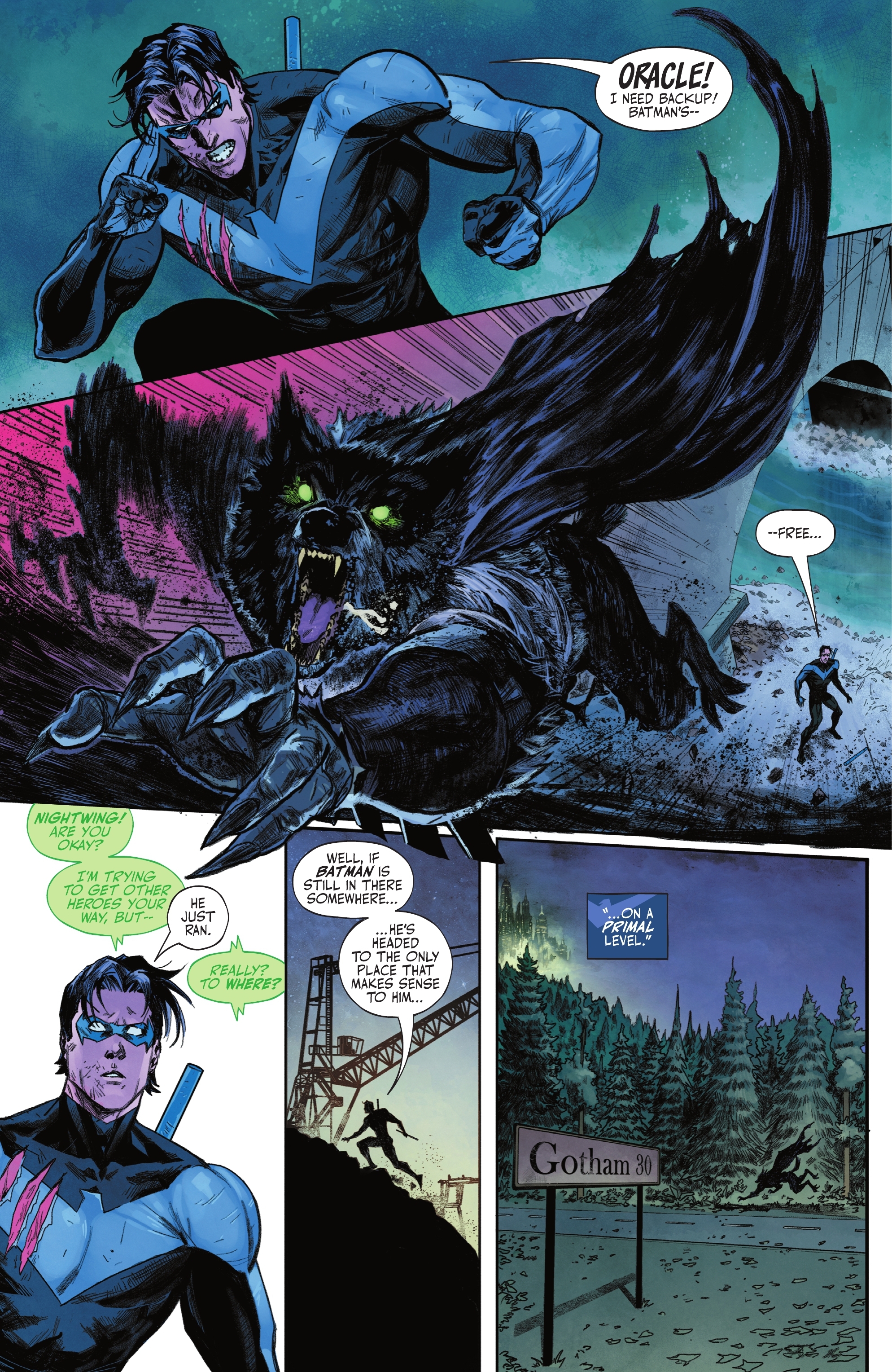 Read online Titans: Beast World Tour: Gotham comic -  Issue # Full - 4